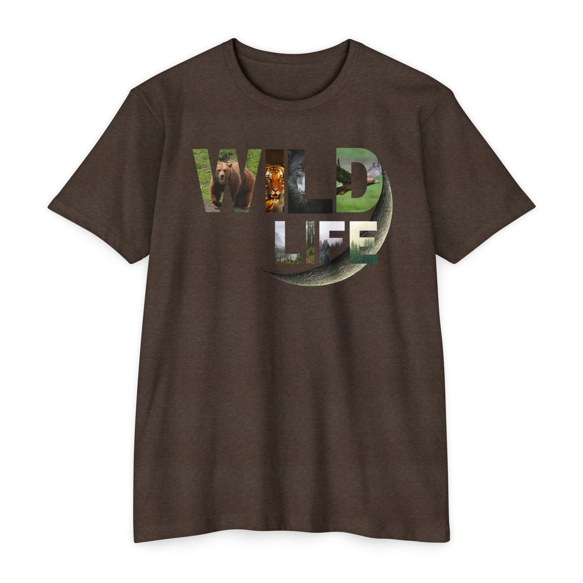 Nature-Inspired Wild Life Unisex Jersey T-Shirt, Eco-Friendly Apparel, Outdoor Adventure Tee, Animal Lover Gift, Casual Outfit