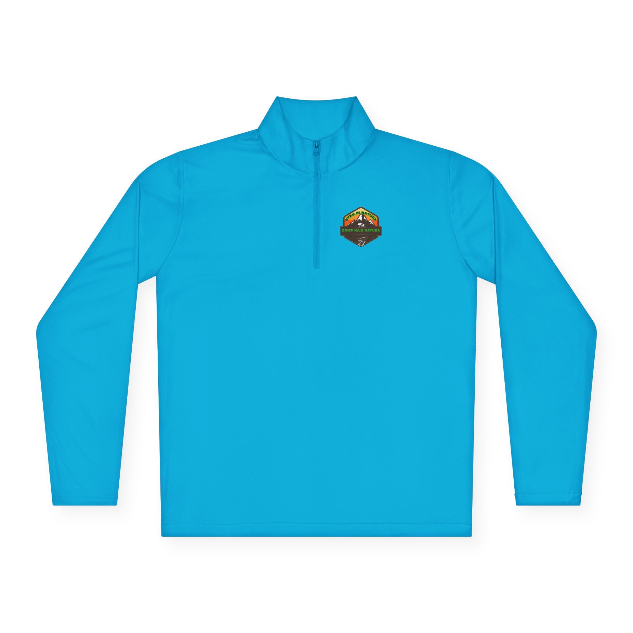 Outdoor Adventure Unisex Quarter-Zip Pullover, Casual Wear, Gifts for Nature Lovers, Hiking Apparel, Travel Outfit, Wildlife Enthusiast