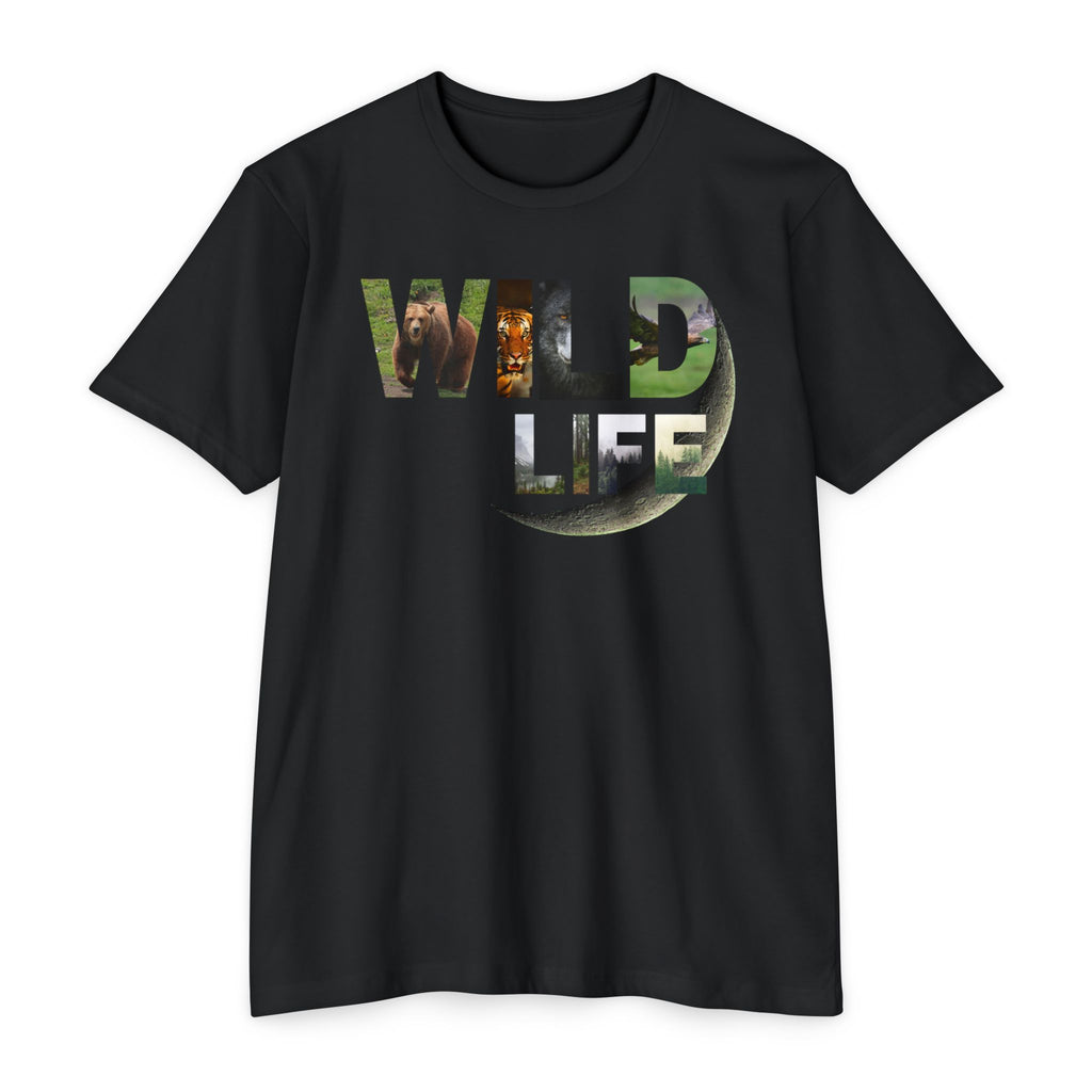 Nature-Inspired Wild Life Unisex Jersey T-Shirt, Eco-Friendly Apparel, Outdoor Adventure Tee, Animal Lover Gift, Casual Outfit