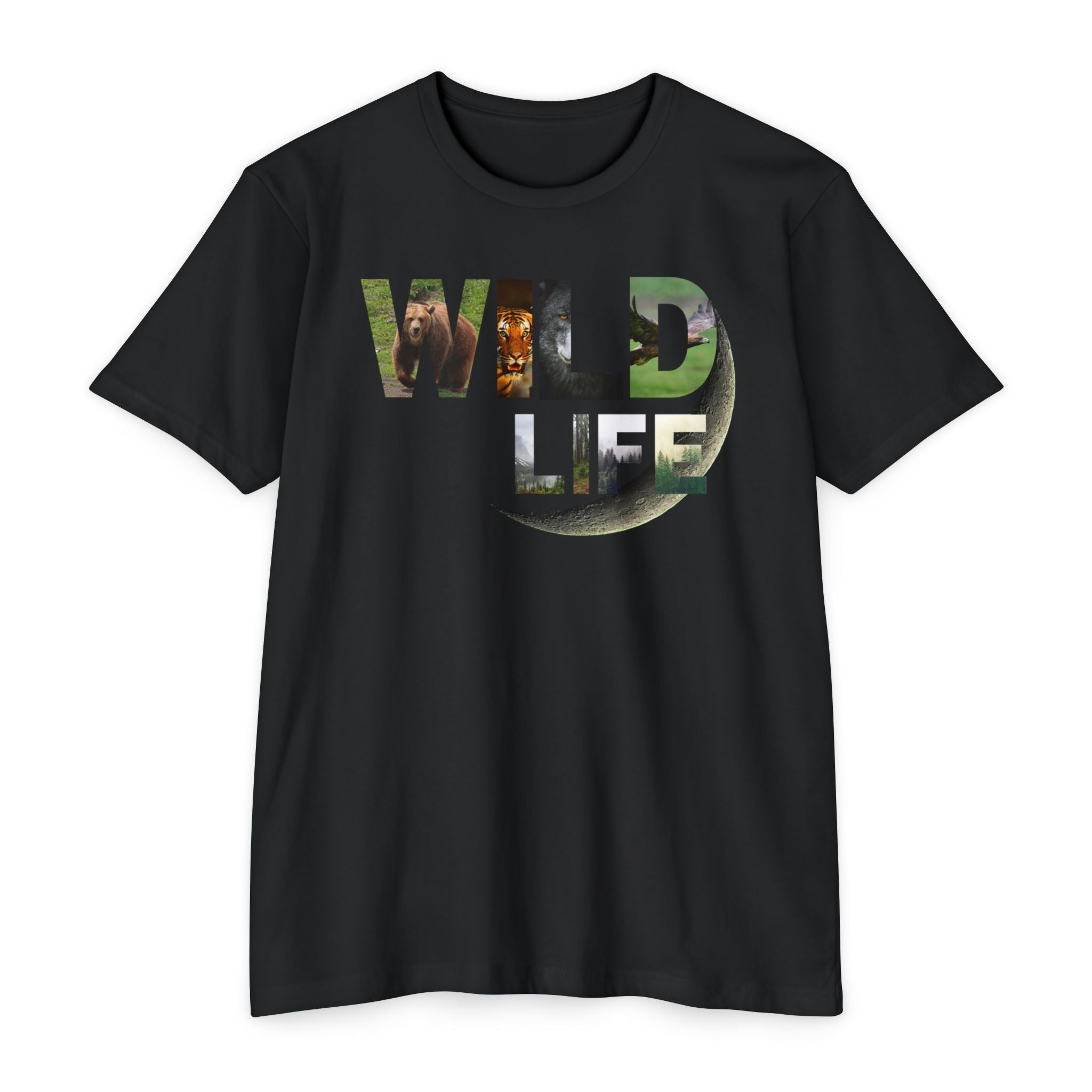 Nature-Inspired Wild Life Unisex Jersey T-Shirt, Eco-Friendly Apparel, Outdoor Adventure Tee, Animal Lover Gift, Casual Outfit