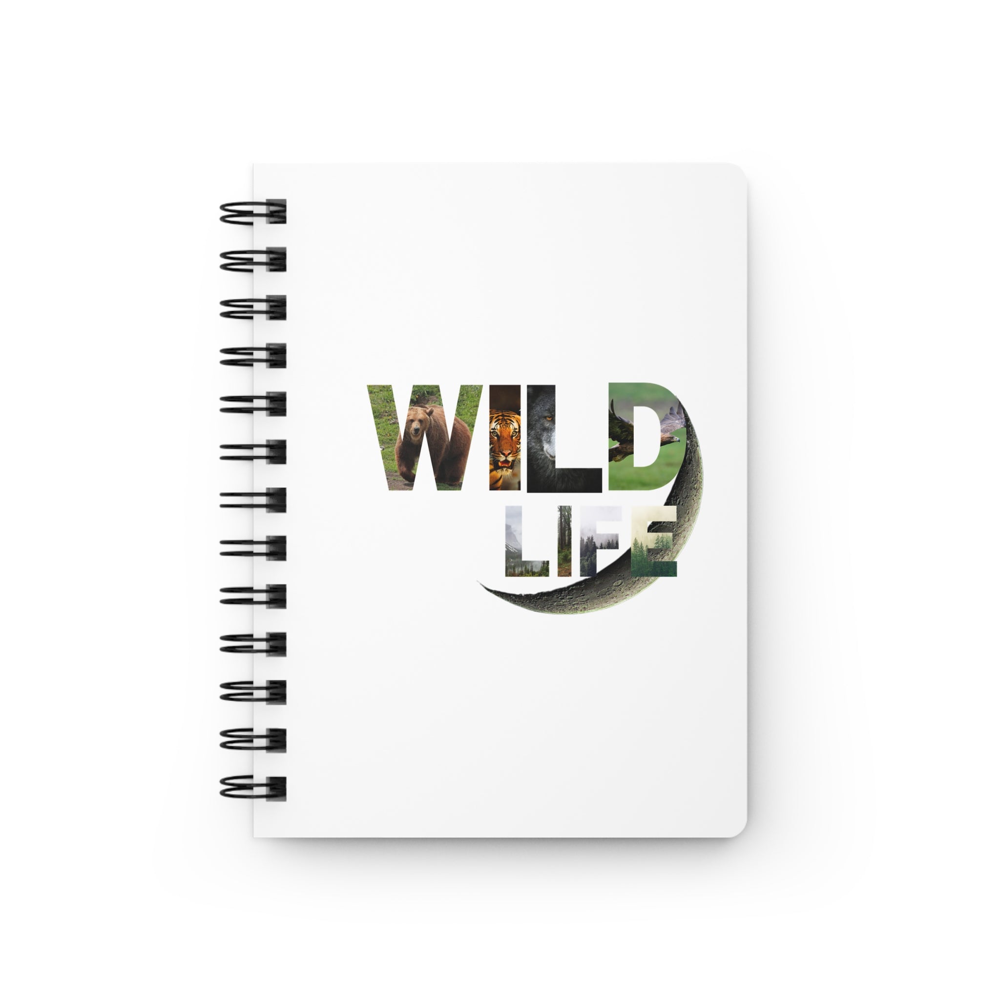 Wildlife-Inspired Spiral Bound Journal for Nature Lovers, Camping Notes, Adventure Diary, Eco-Friendly Gift, Travel Journal, Nature [...]