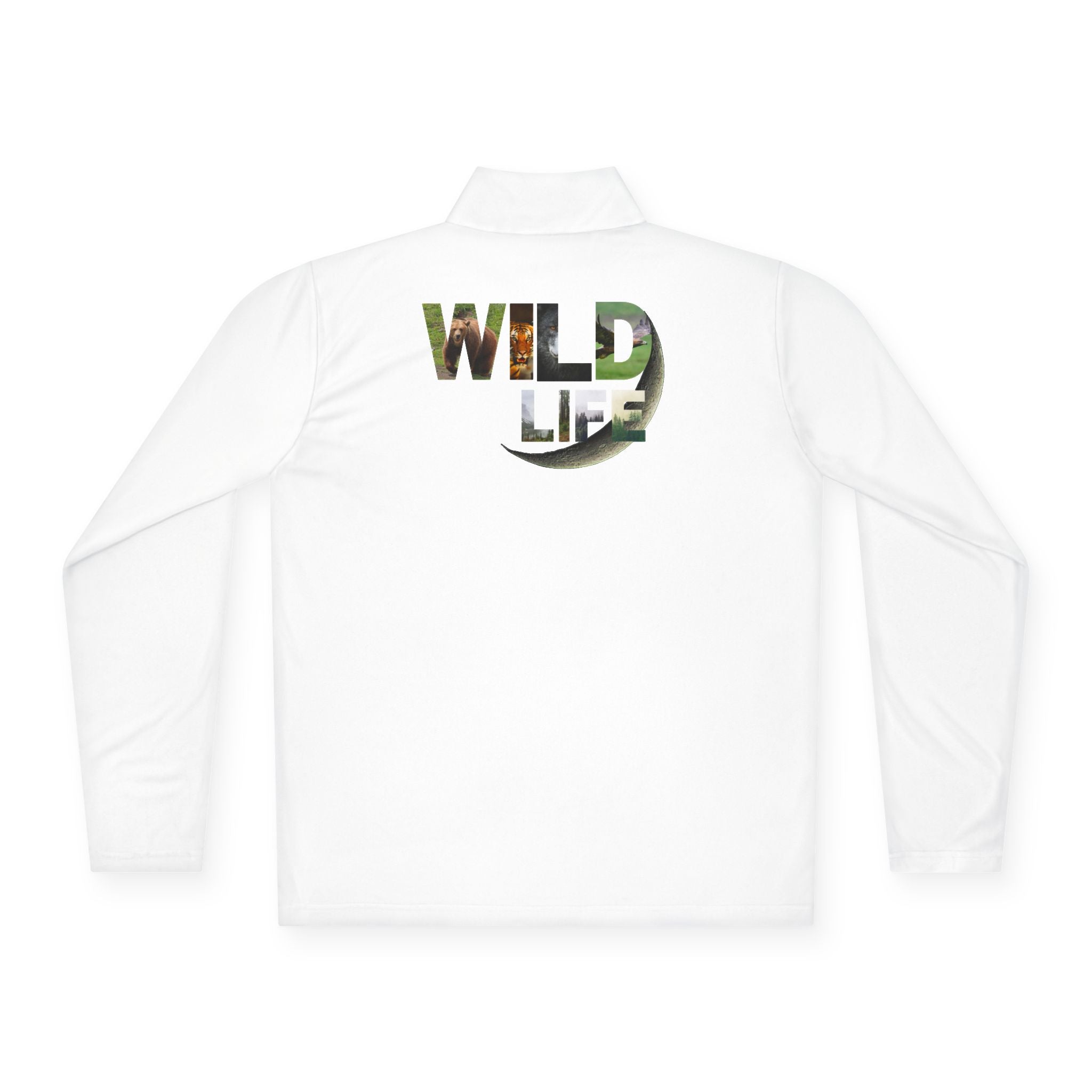 Outdoor Adventure Unisex Quarter-Zip Pullover, Casual Wear, Gifts for Nature Lovers, Hiking Apparel, Travel Outfit, Wildlife Enthusiast