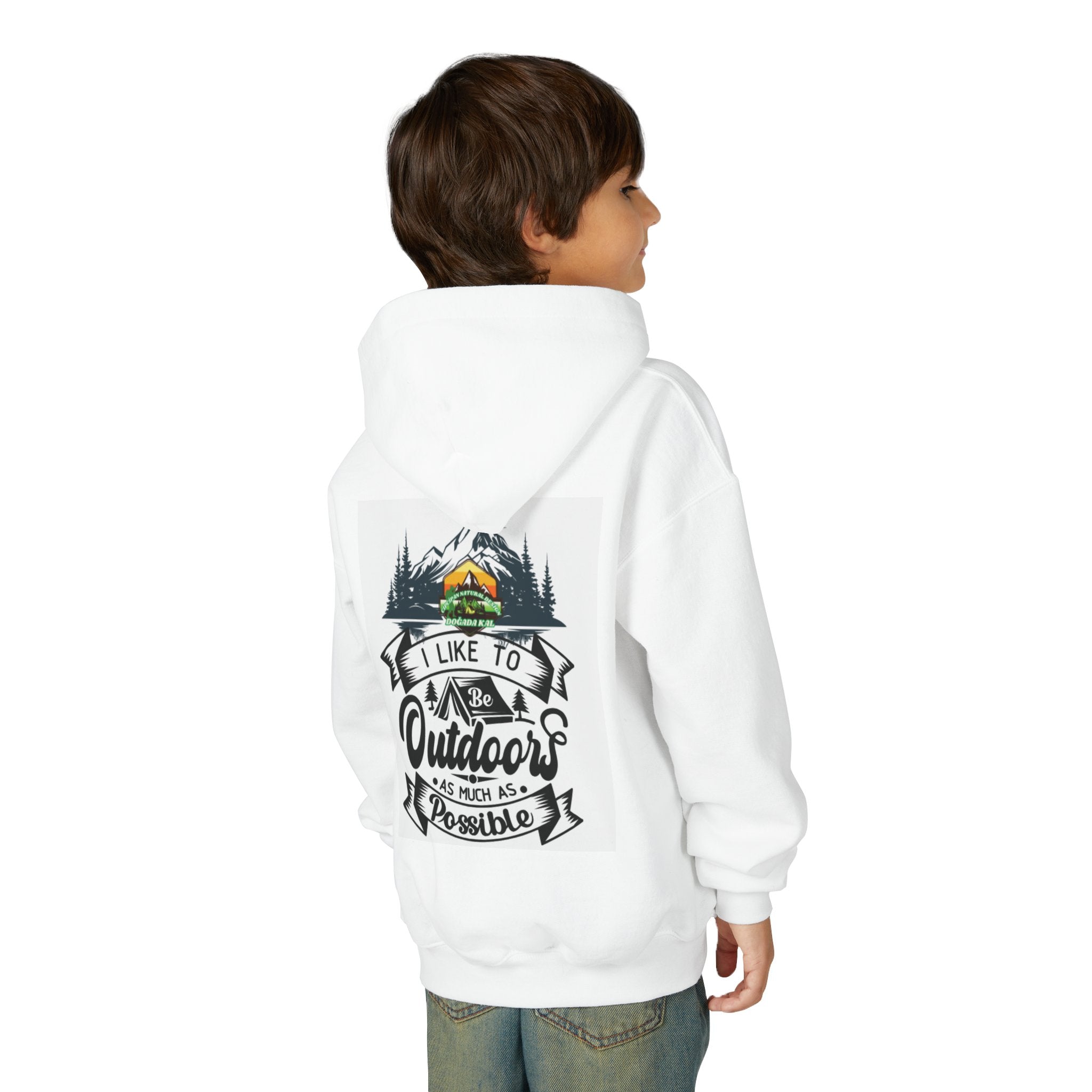 Youth Wildlife Hoodie - Perfect for Nature Lovers, Gifts for Kids, Outdoor Adventures, Everyday Wear, Eco-Friendly Apparel