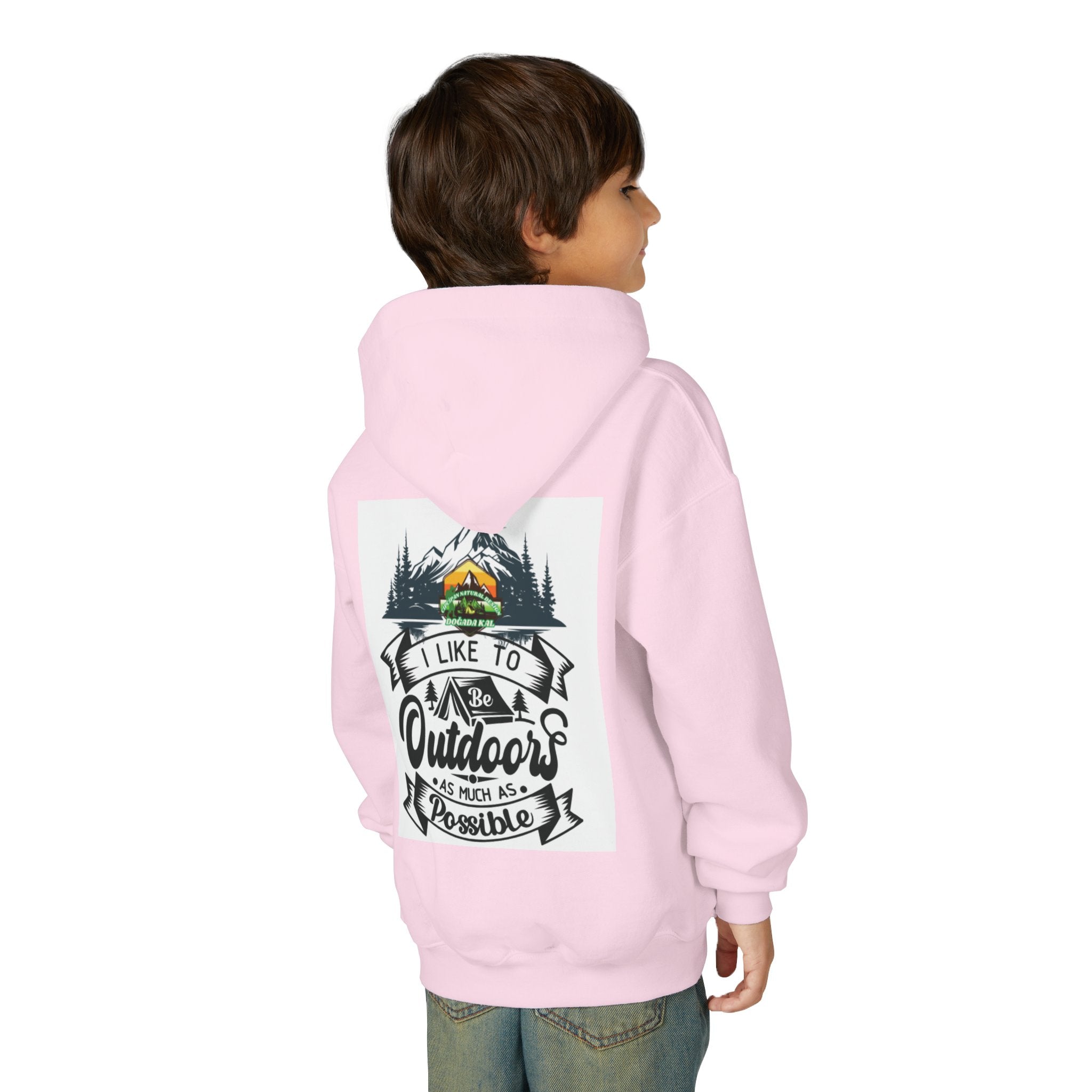 Youth Wildlife Hoodie - Perfect for Nature Lovers, Gifts for Kids, Outdoor Adventures, Everyday Wear, Eco-Friendly Apparel