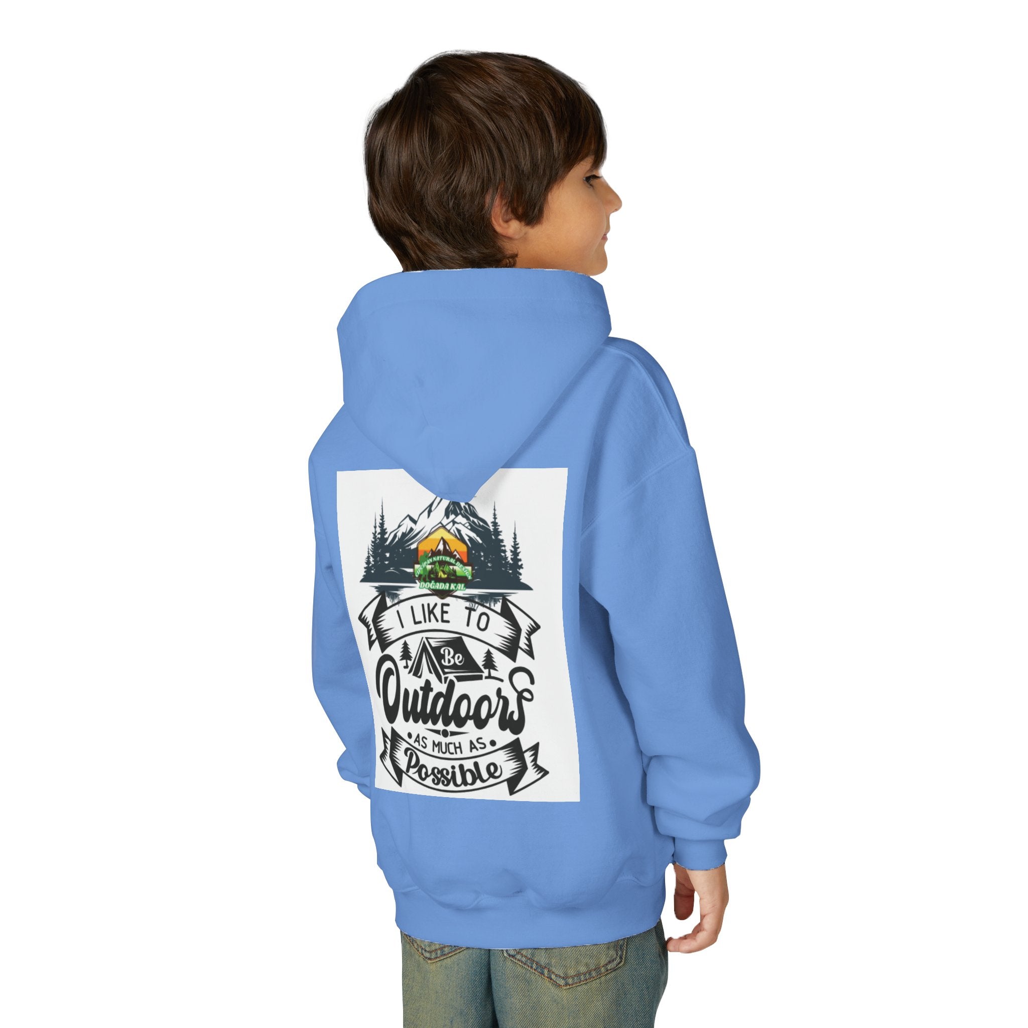 Youth Wildlife Hoodie - Perfect for Nature Lovers, Gifts for Kids, Outdoor Adventures, Everyday Wear, Eco-Friendly Apparel