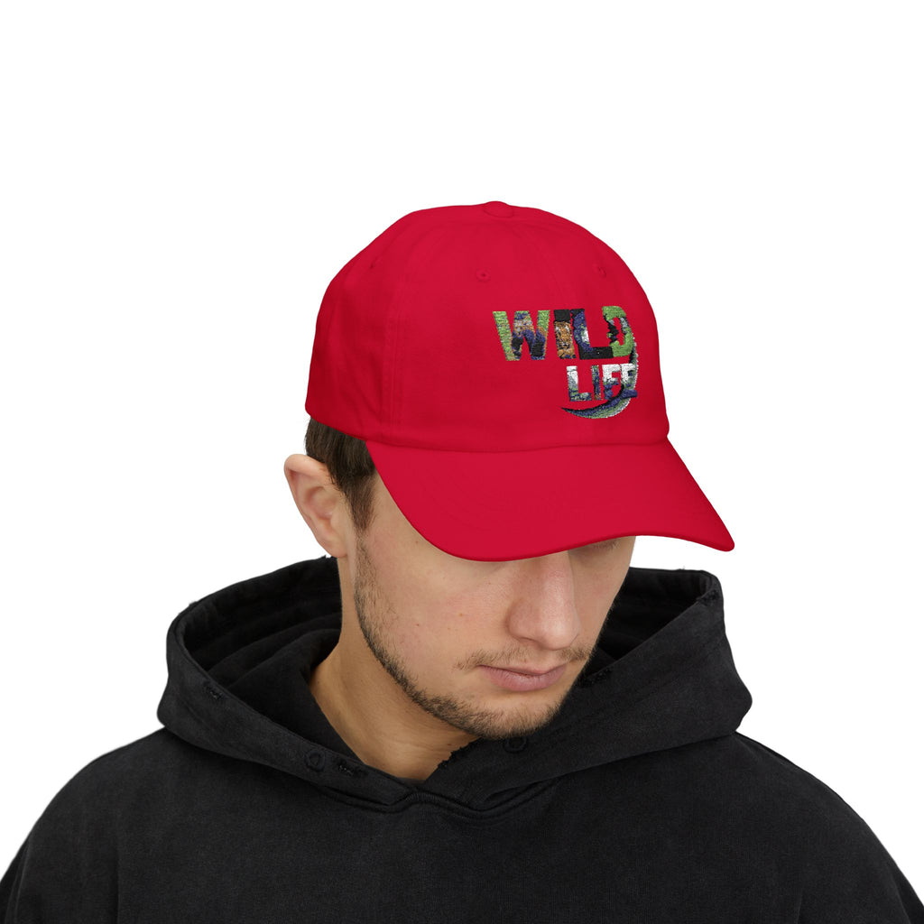 Wildlife Classic Dad Cap, Casual Hat for Nature Lovers, Unisex Outdoor Cap, Gift for Father's Day, Eco-Friendly Accessory