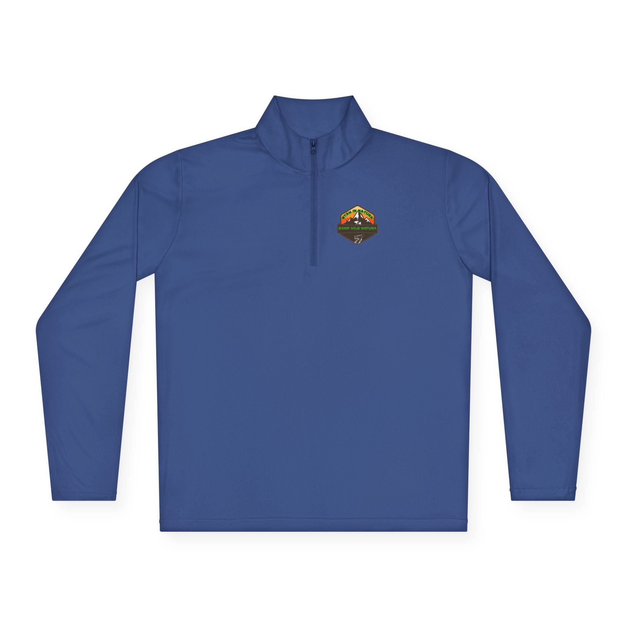 Outdoor Adventure Unisex Quarter-Zip Pullover, Casual Wear, Gifts for Nature Lovers, Hiking Apparel, Travel Outfit, Wildlife Enthusiast