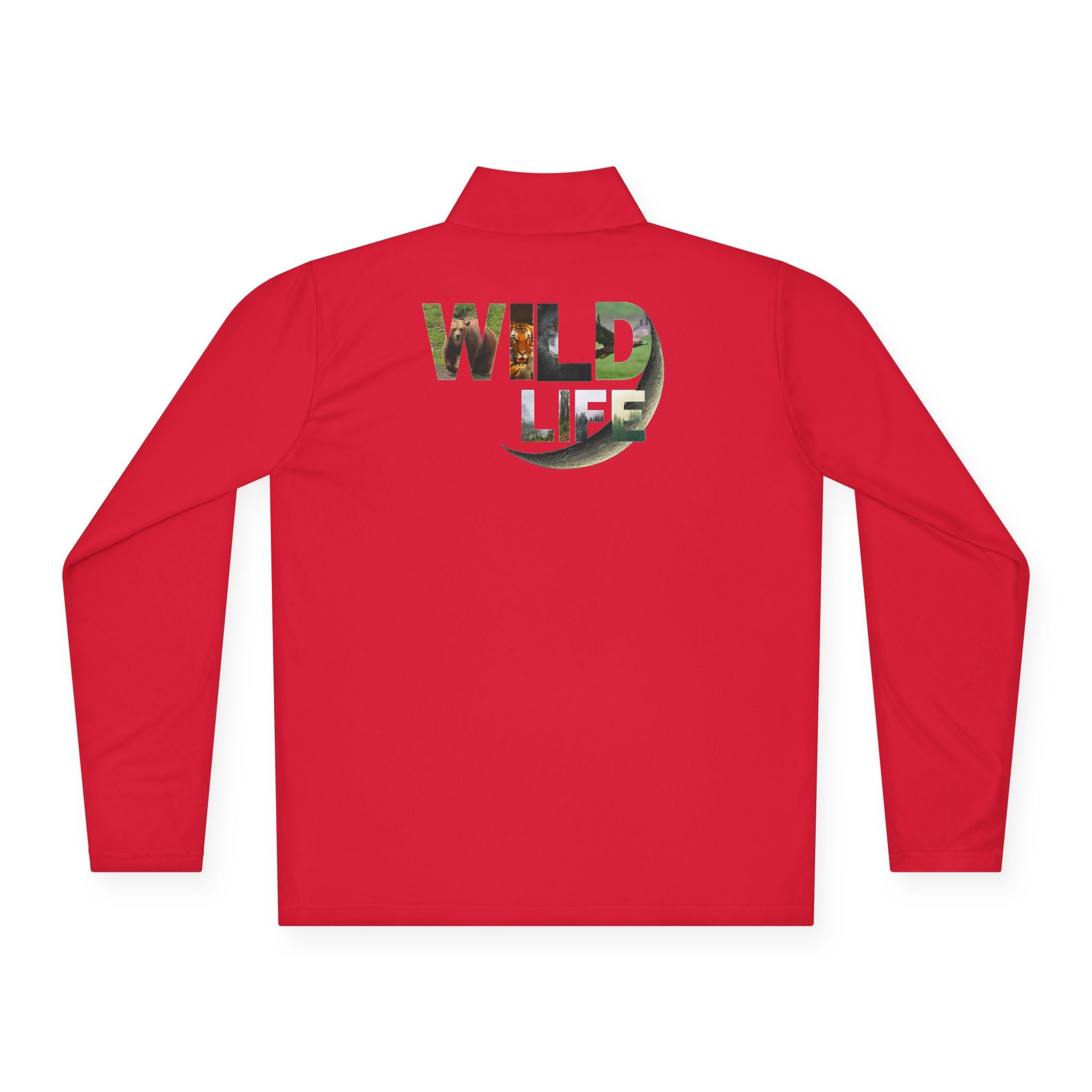 Outdoor Adventure Unisex Quarter-Zip Pullover, Casual Wear, Gifts for Nature Lovers, Hiking Apparel, Travel Outfit, Wildlife Enthusiast