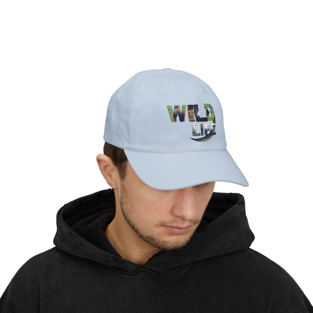 Wildlife Classic Dad Cap, Casual Hat for Nature Lovers, Unisex Outdoor Cap, Gift for Father's Day, Eco-Friendly Accessory