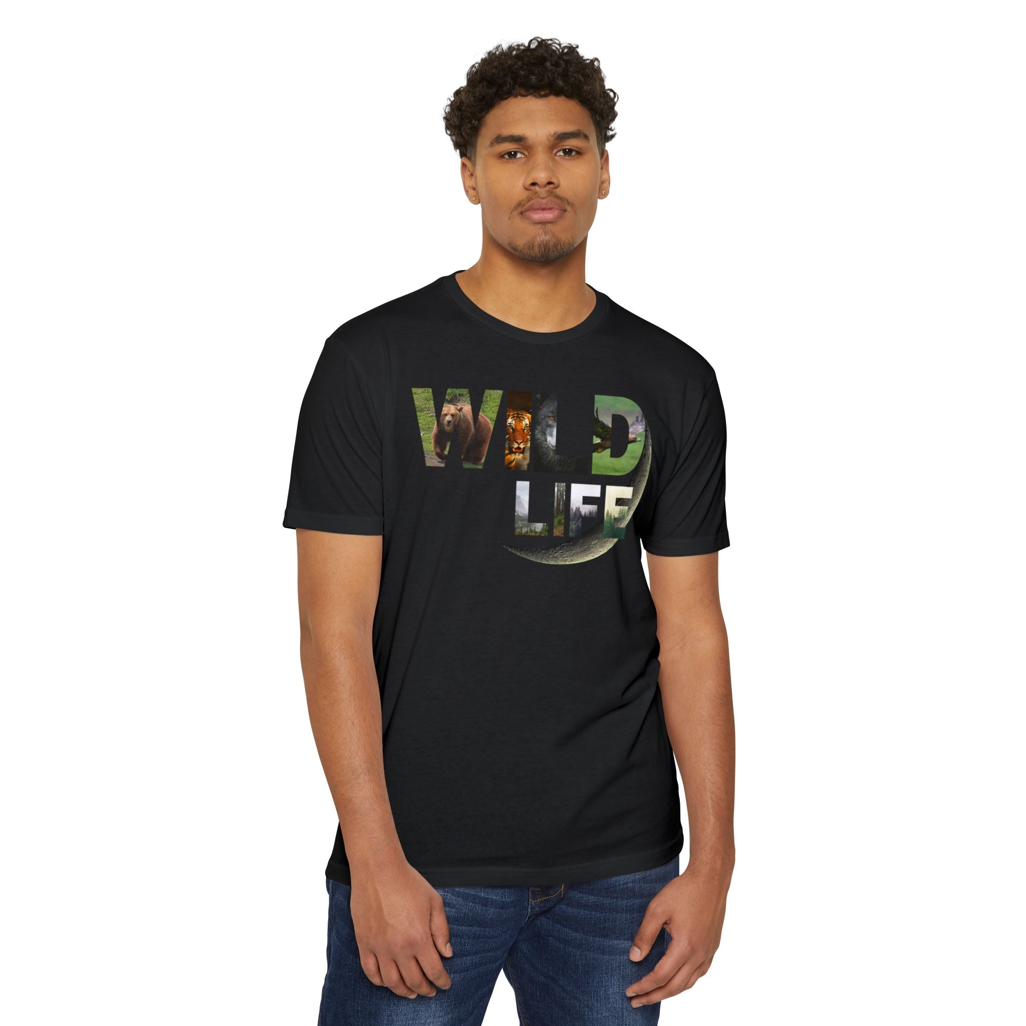 Nature-Inspired Wild Life Unisex Jersey T-Shirt, Eco-Friendly Apparel, Outdoor Adventure Tee, Animal Lover Gift, Casual Outfit