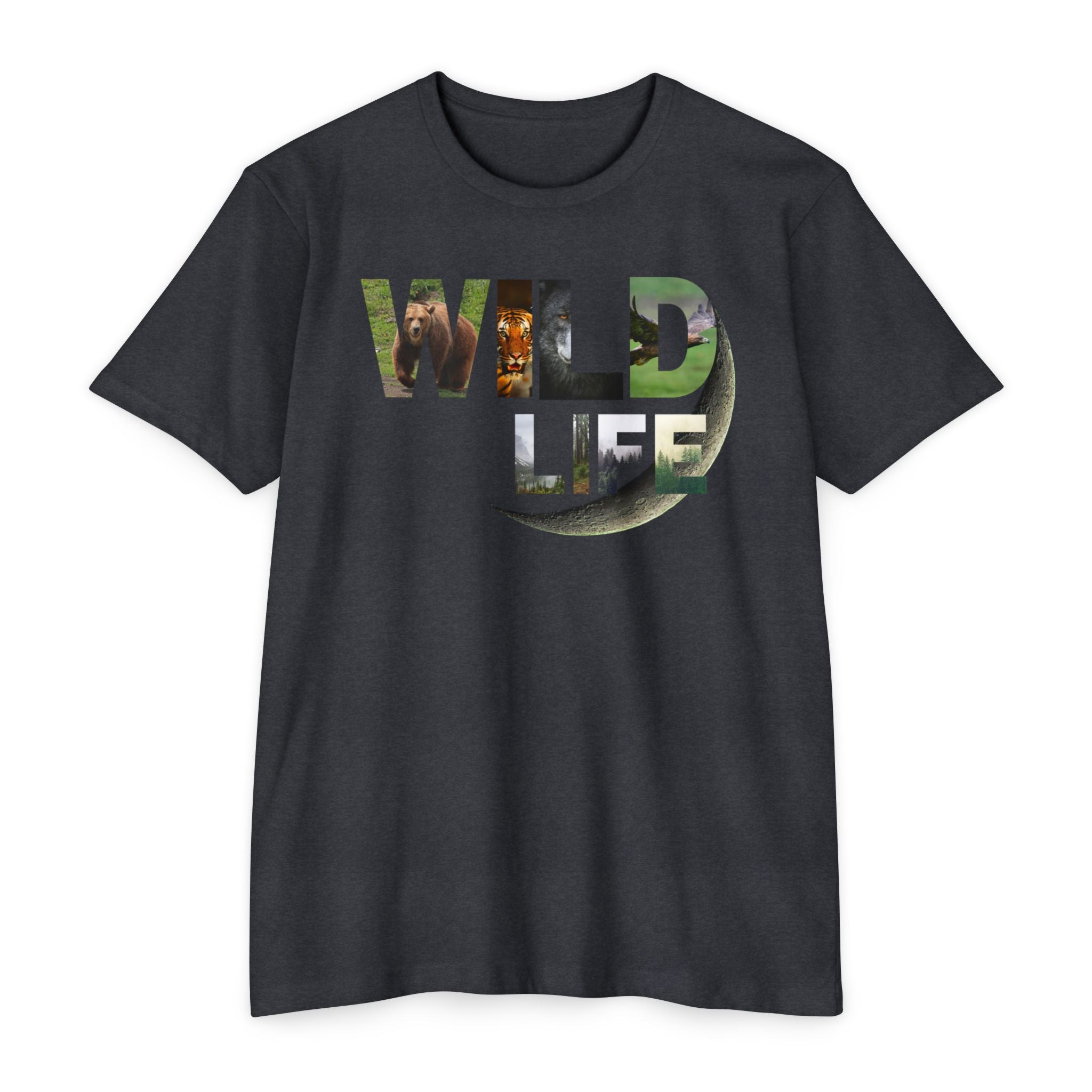 Nature-Inspired Wild Life Unisex Jersey T-Shirt, Eco-Friendly Apparel, Outdoor Adventure Tee, Animal Lover Gift, Casual Outfit