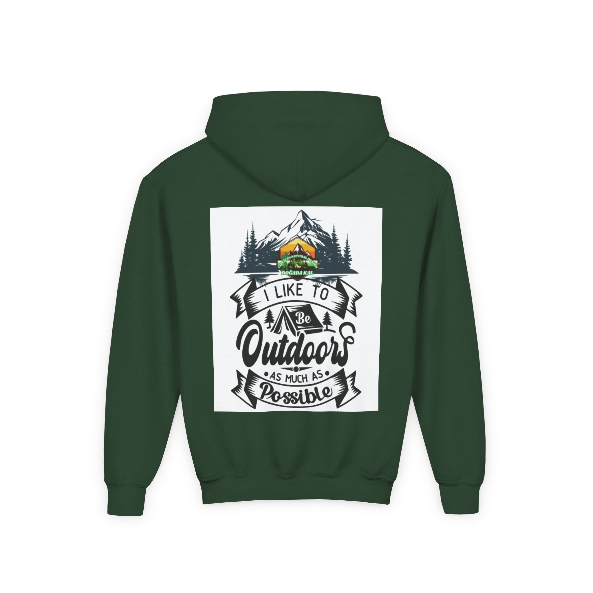 Youth Wildlife Hoodie - Perfect for Nature Lovers, Gifts for Kids, Outdoor Adventures, Everyday Wear, Eco-Friendly Apparel