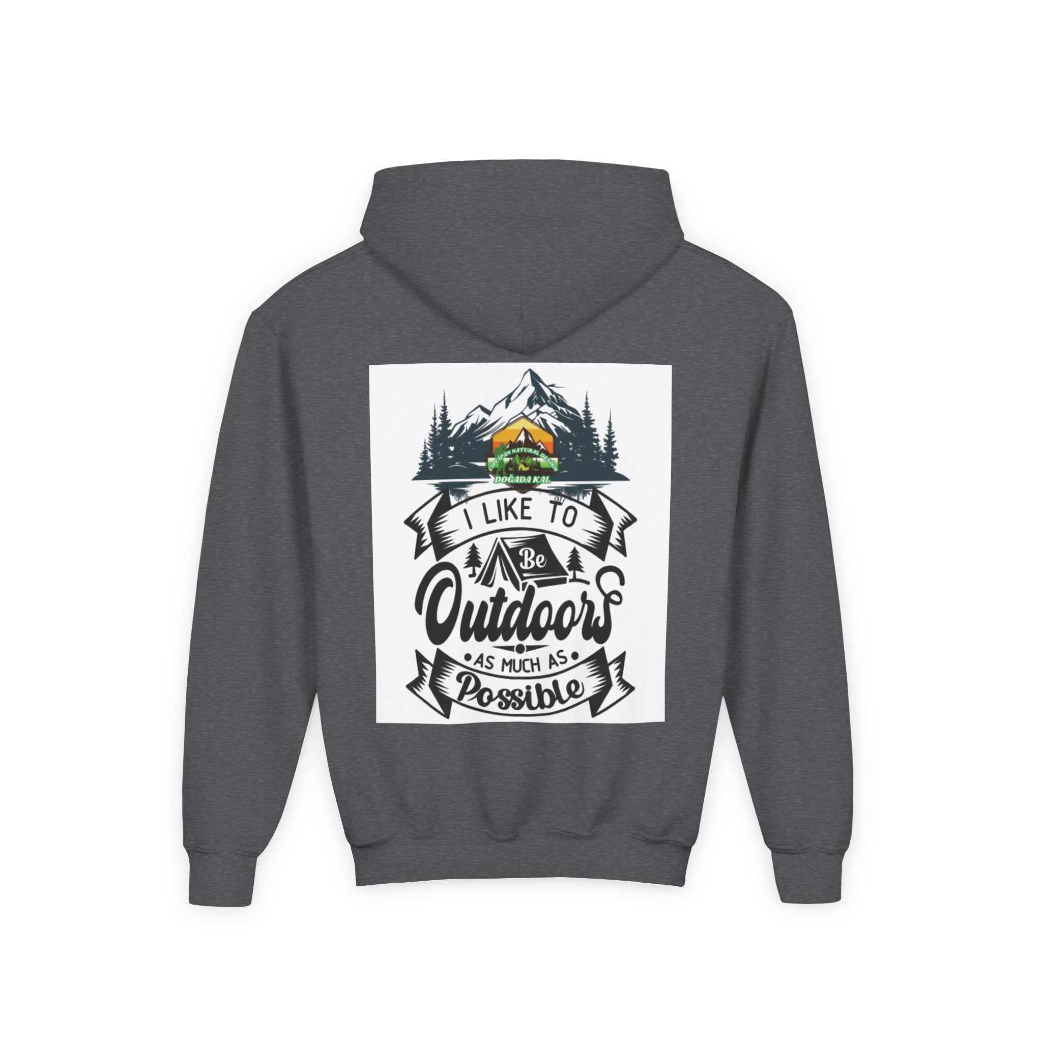 Youth Wildlife Hoodie - Perfect for Nature Lovers, Gifts for Kids, Outdoor Adventures, Everyday Wear, Eco-Friendly Apparel