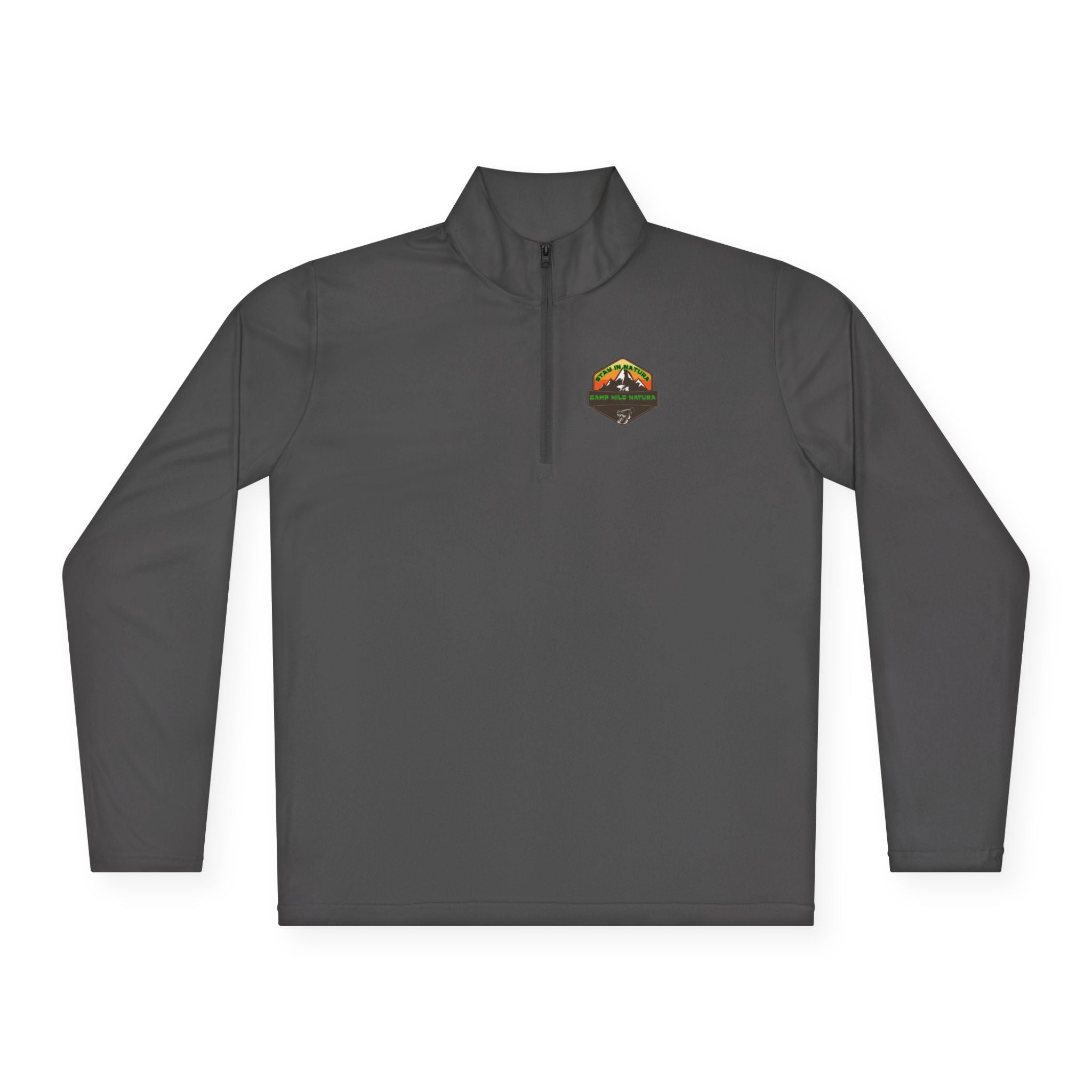 Outdoor Adventure Unisex Quarter-Zip Pullover, Casual Wear, Gifts for Nature Lovers, Hiking Apparel, Travel Outfit, Wildlife Enthusiast