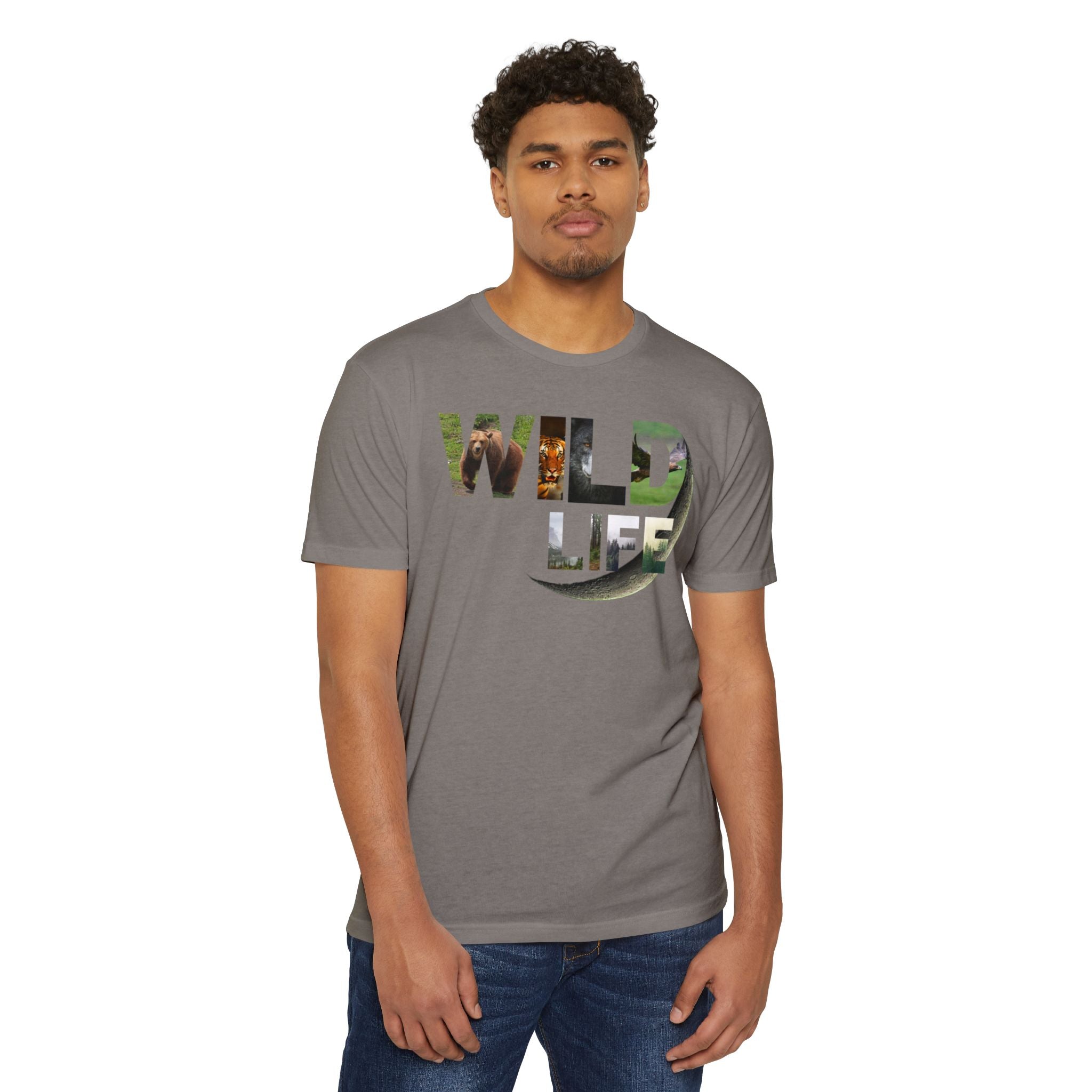 Nature-Inspired Wild Life Unisex Jersey T-Shirt, Eco-Friendly Apparel, Outdoor Adventure Tee, Animal Lover Gift, Casual Outfit
