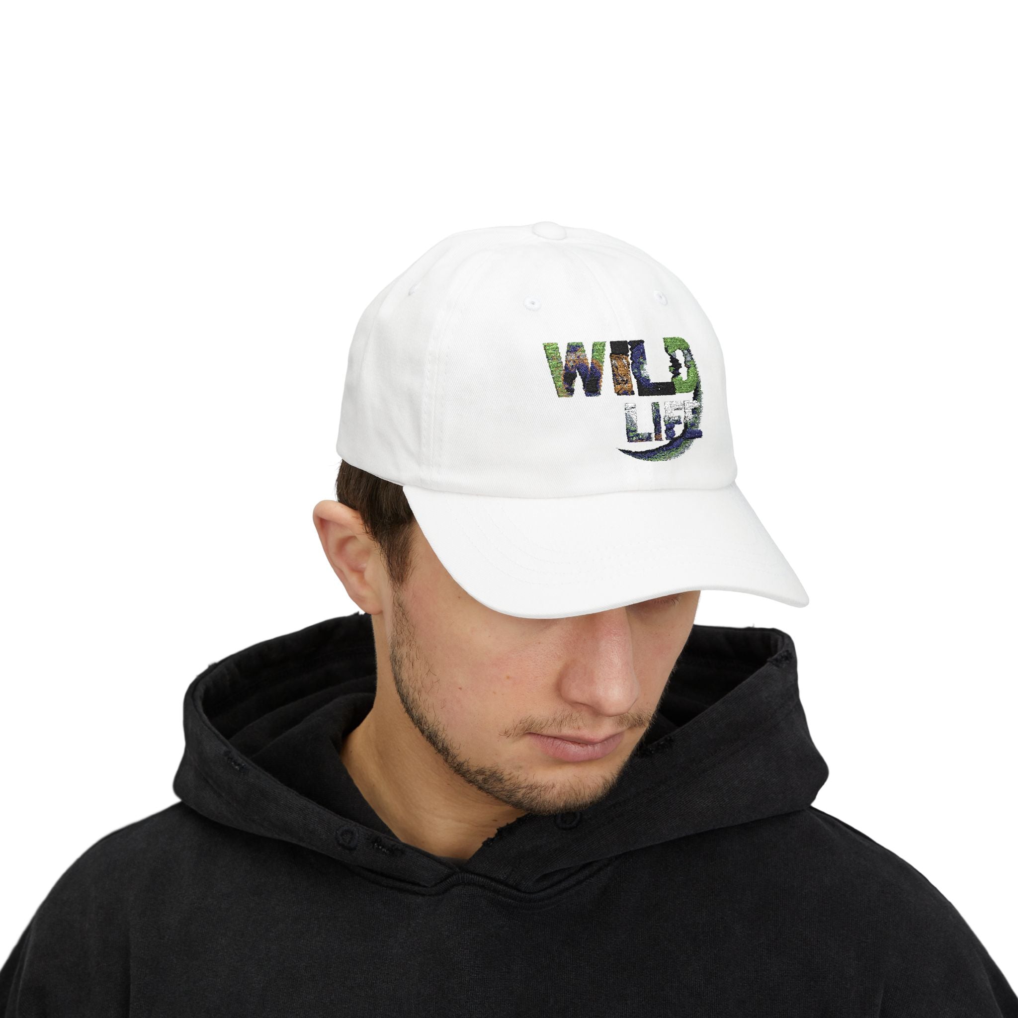 Wildlife Classic Dad Cap, Casual Hat for Nature Lovers, Unisex Outdoor Cap, Gift for Father's Day, Eco-Friendly Accessory
