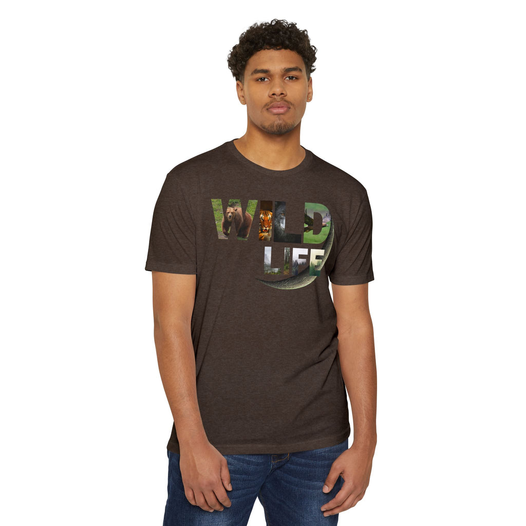 Nature-Inspired Wild Life Unisex Jersey T-Shirt, Eco-Friendly Apparel, Outdoor Adventure Tee, Animal Lover Gift, Casual Outfit