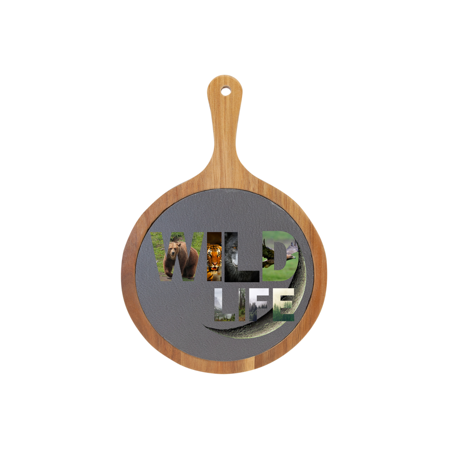 Wildlife Engraved Charcuterie Board - Perfect for Entertaining, Gifts, Weddings, Housewarming, Nature Lovers