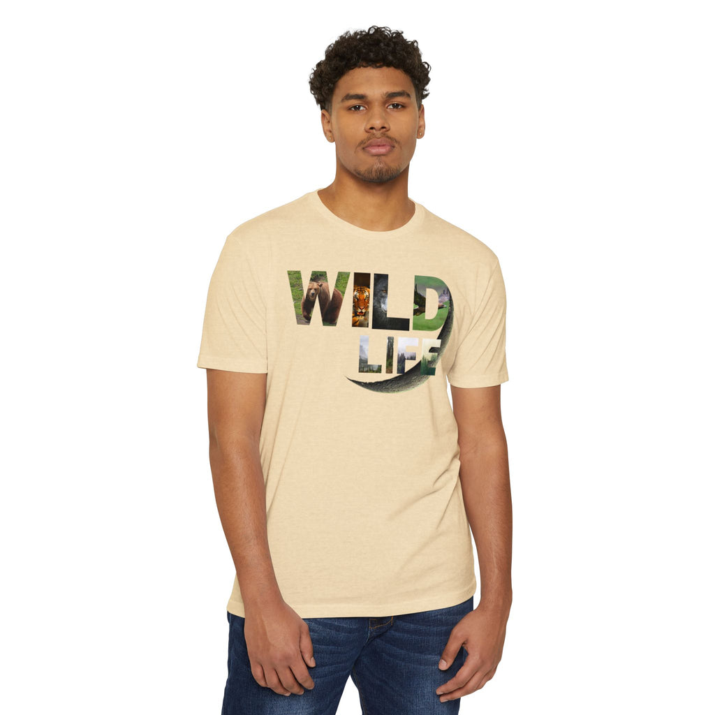 Nature-Inspired Wild Life Unisex Jersey T-Shirt, Eco-Friendly Apparel, Outdoor Adventure Tee, Animal Lover Gift, Casual Outfit