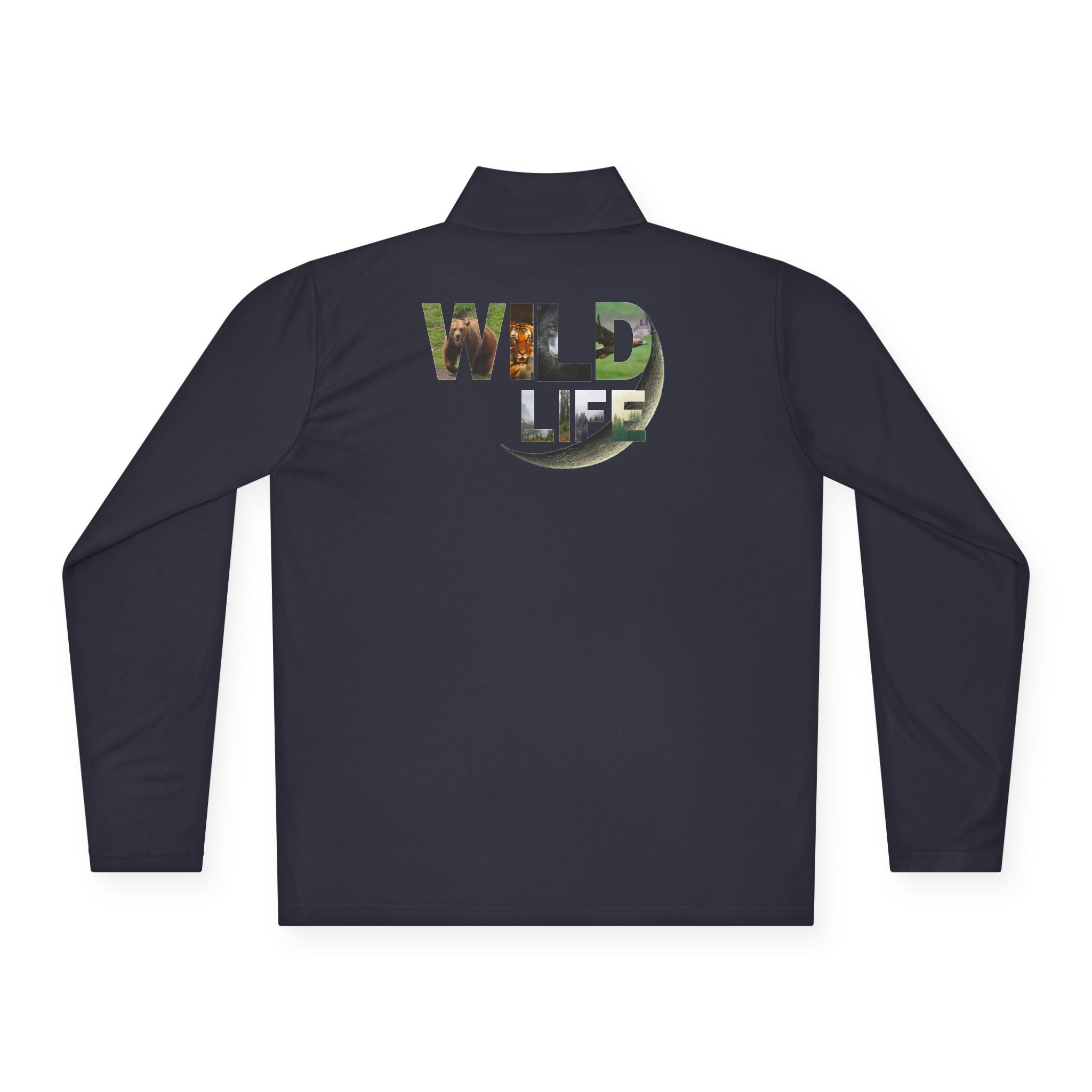 Outdoor Adventure Unisex Quarter-Zip Pullover, Casual Wear, Gifts for Nature Lovers, Hiking Apparel, Travel Outfit, Wildlife Enthusiast