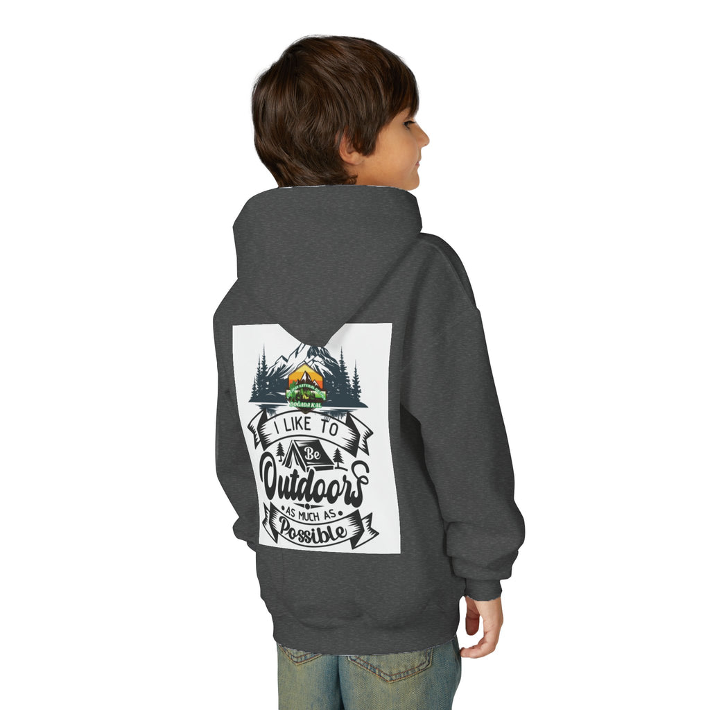 Youth Wildlife Hoodie - Perfect for Nature Lovers, Gifts for Kids, Outdoor Adventures, Everyday Wear, Eco-Friendly Apparel