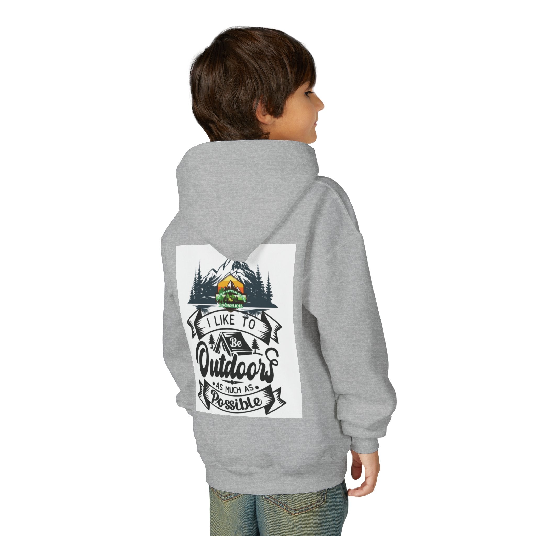 Youth Wildlife Hoodie - Perfect for Nature Lovers, Gifts for Kids, Outdoor Adventures, Everyday Wear, Eco-Friendly Apparel