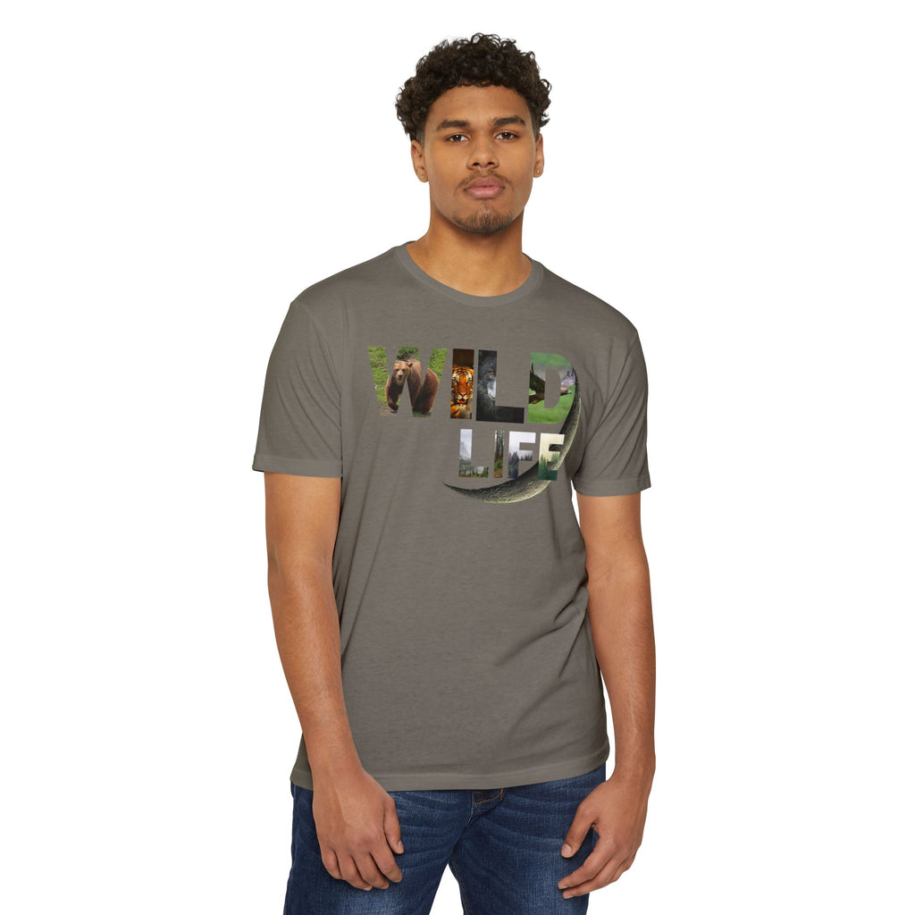 Nature-Inspired Wild Life Unisex Jersey T-Shirt, Eco-Friendly Apparel, Outdoor Adventure Tee, Animal Lover Gift, Casual Outfit