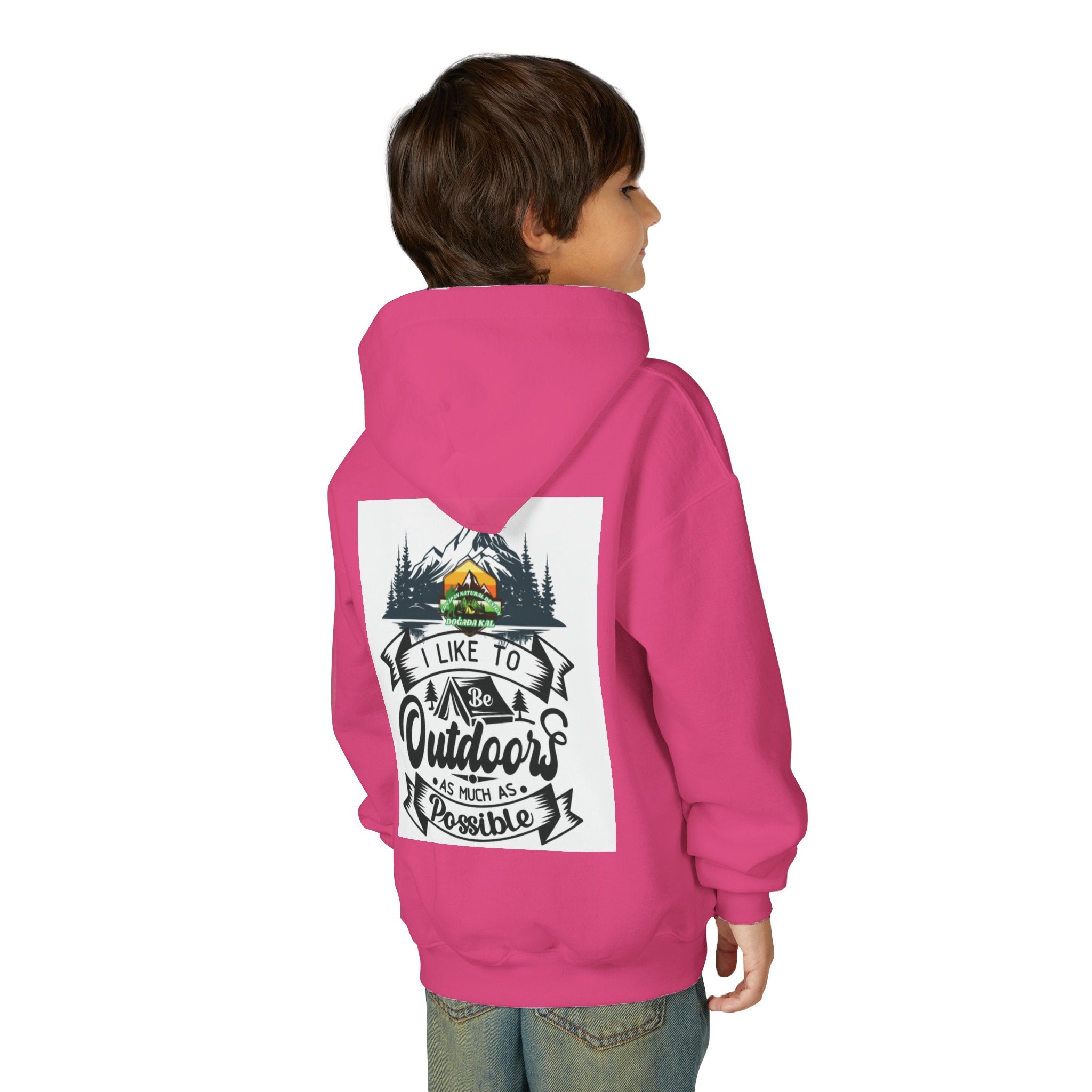 Youth Wildlife Hoodie - Perfect for Nature Lovers, Gifts for Kids, Outdoor Adventures, Everyday Wear, Eco-Friendly Apparel