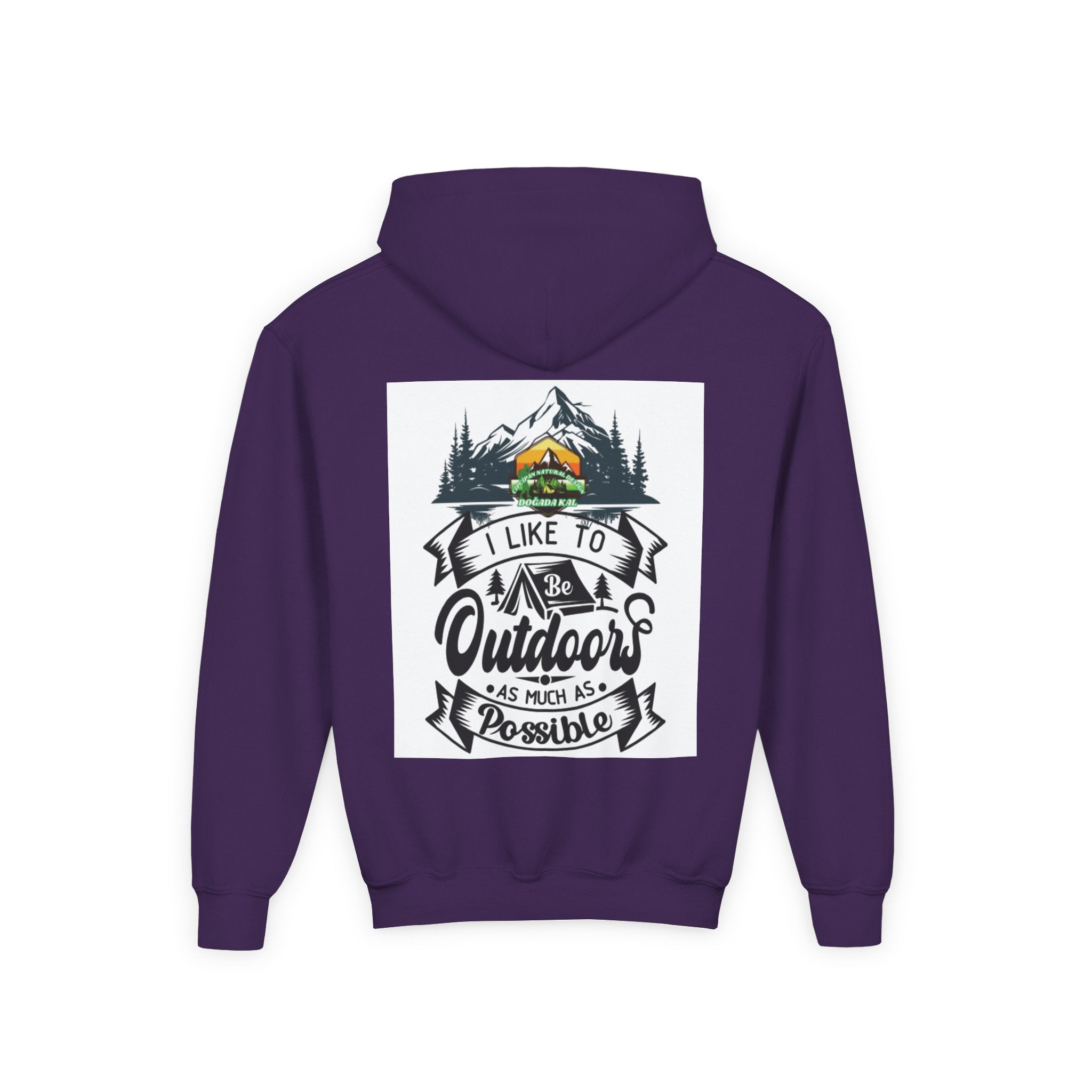 Youth Wildlife Hoodie - Perfect for Nature Lovers, Gifts for Kids, Outdoor Adventures, Everyday Wear, Eco-Friendly Apparel