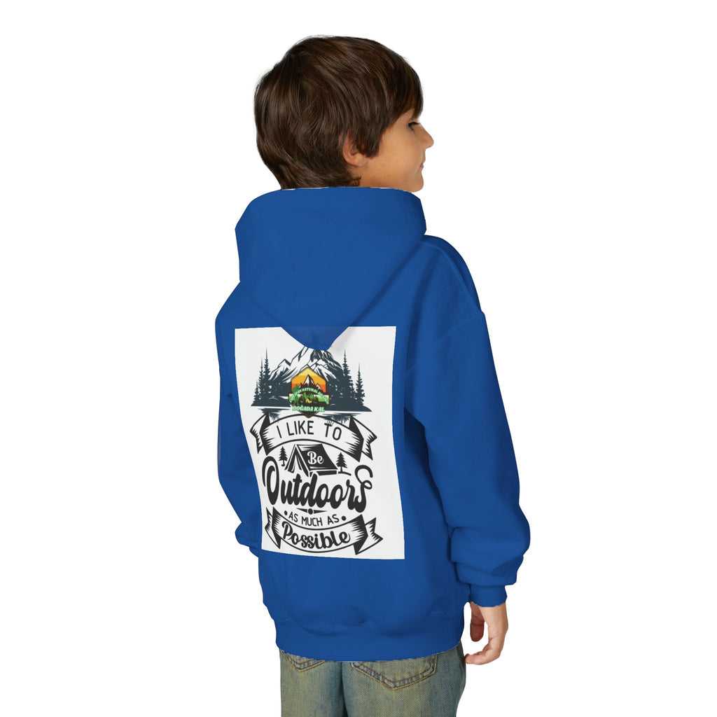 Youth Wildlife Hoodie - Perfect for Nature Lovers, Gifts for Kids, Outdoor Adventures, Everyday Wear, Eco-Friendly Apparel