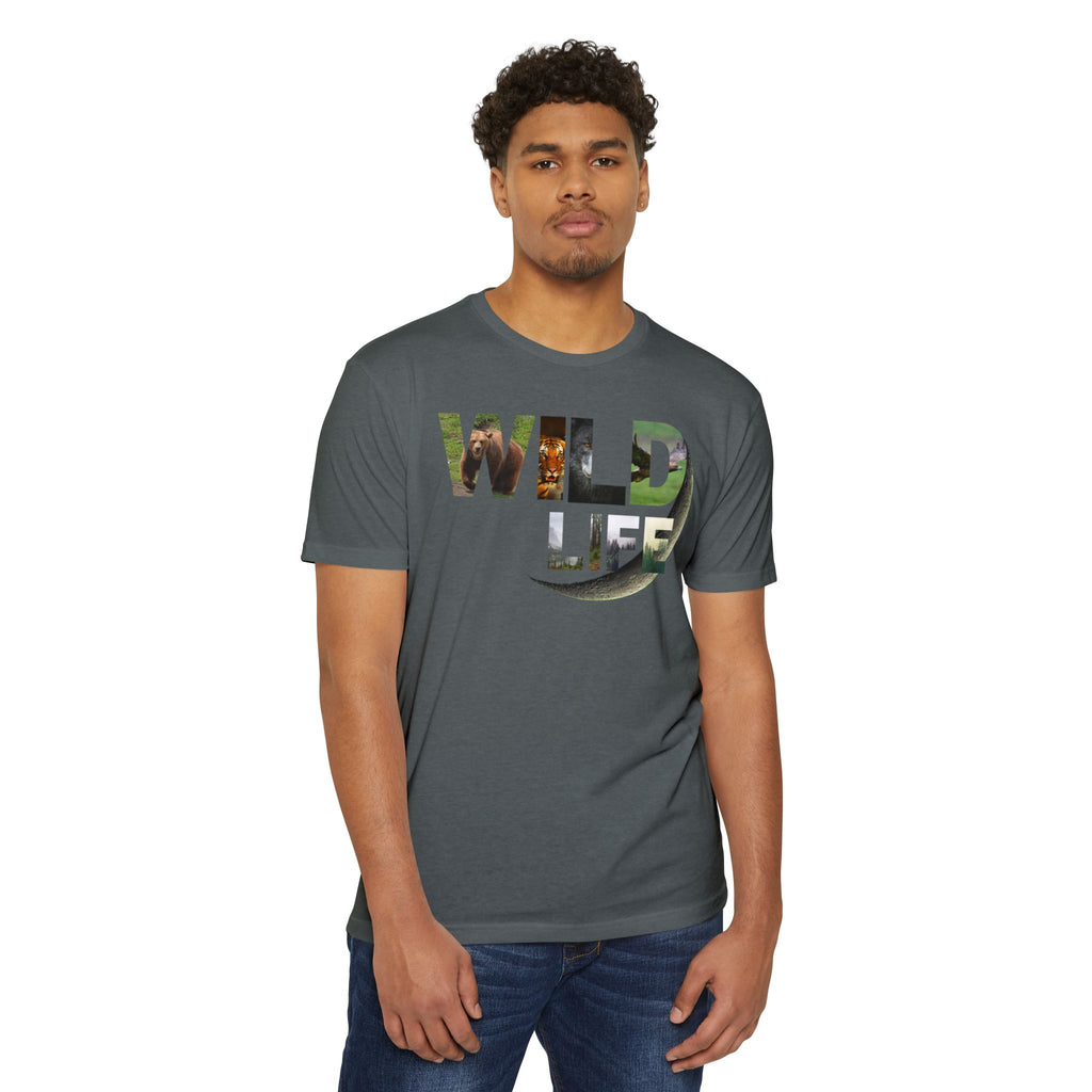 Nature-Inspired Wild Life Unisex Jersey T-Shirt, Eco-Friendly Apparel, Outdoor Adventure Tee, Animal Lover Gift, Casual Outfit