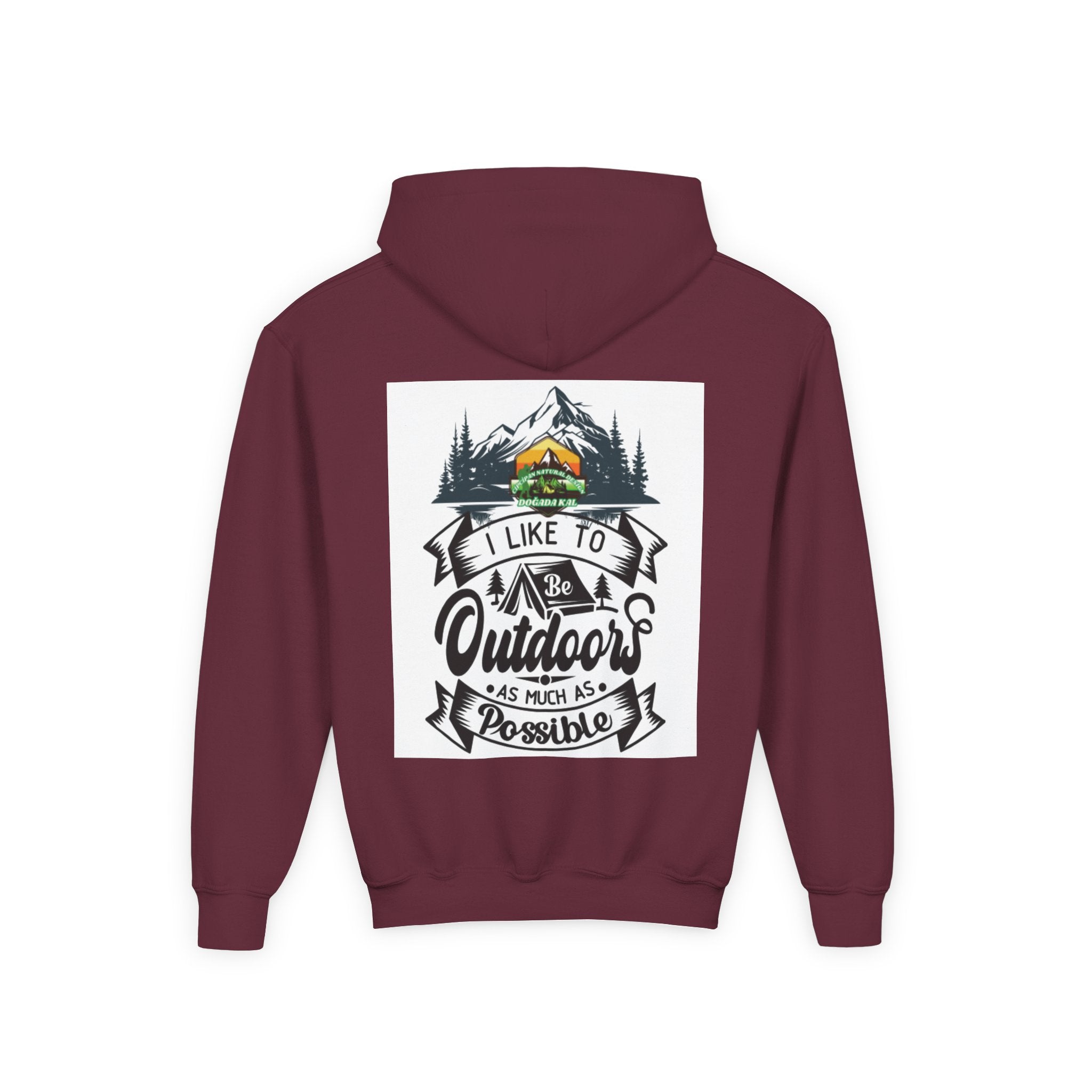 Youth Wildlife Hoodie - Perfect for Nature Lovers, Gifts for Kids, Outdoor Adventures, Everyday Wear, Eco-Friendly Apparel