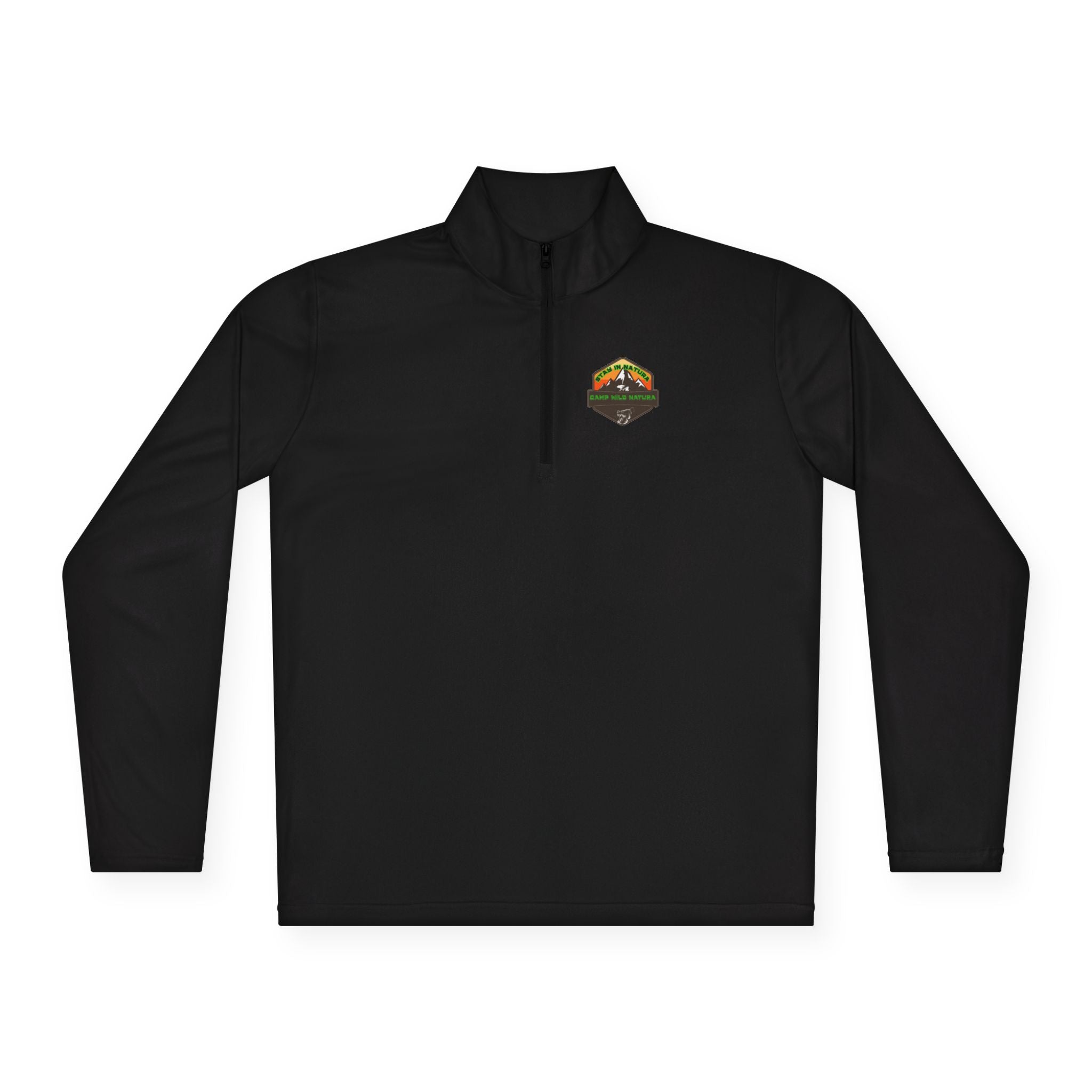 Outdoor Adventure Unisex Quarter-Zip Pullover, Casual Wear, Gifts for Nature Lovers, Hiking Apparel, Travel Outfit, Wildlife Enthusiast