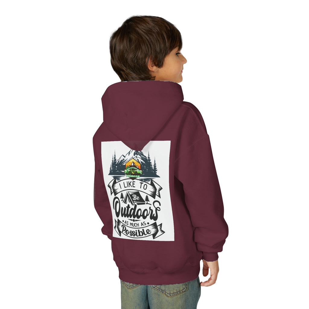 Youth Wildlife Hoodie - Perfect for Nature Lovers, Gifts for Kids, Outdoor Adventures, Everyday Wear, Eco-Friendly Apparel