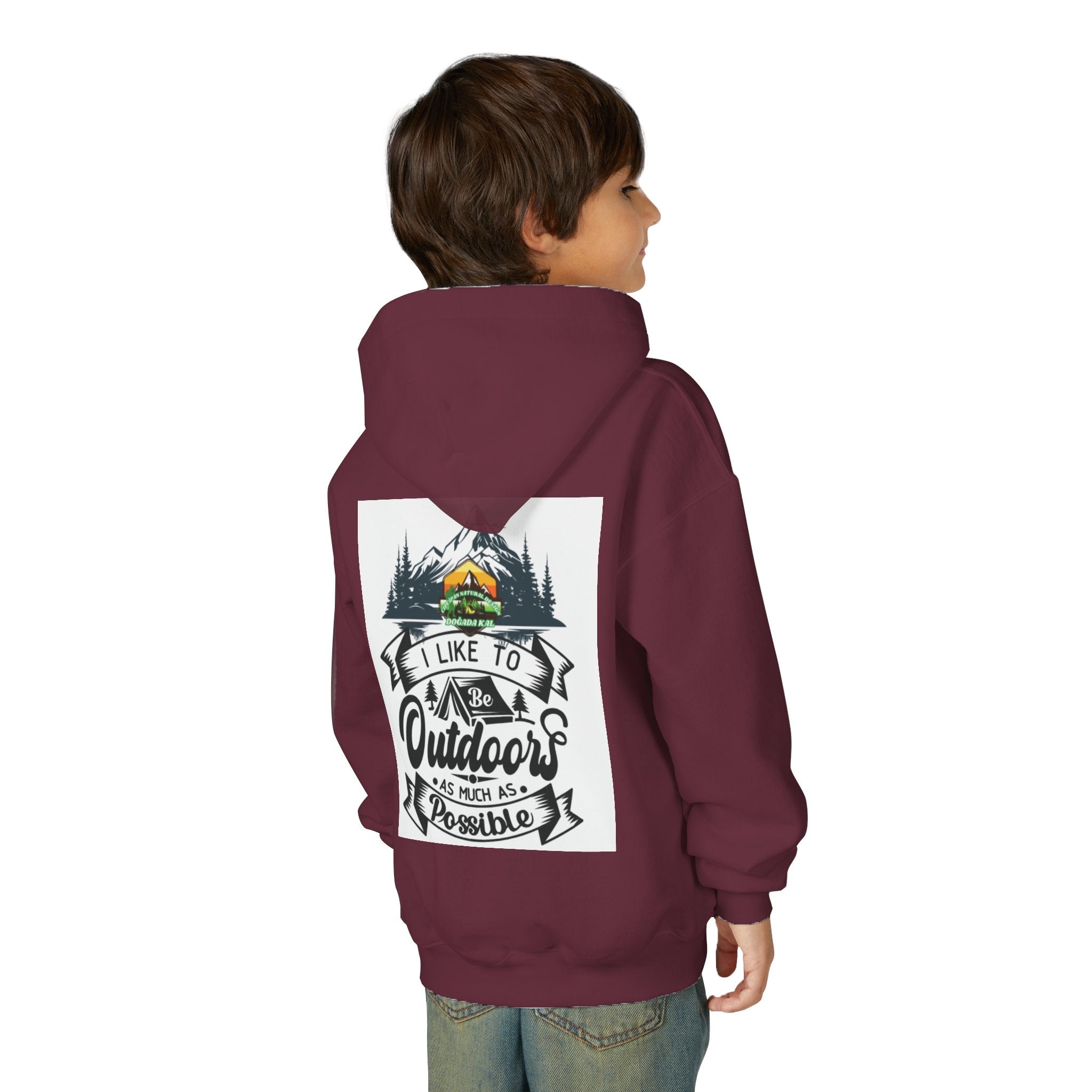 Youth Wildlife Hoodie - Perfect for Nature Lovers, Gifts for Kids, Outdoor Adventures, Everyday Wear, Eco-Friendly Apparel