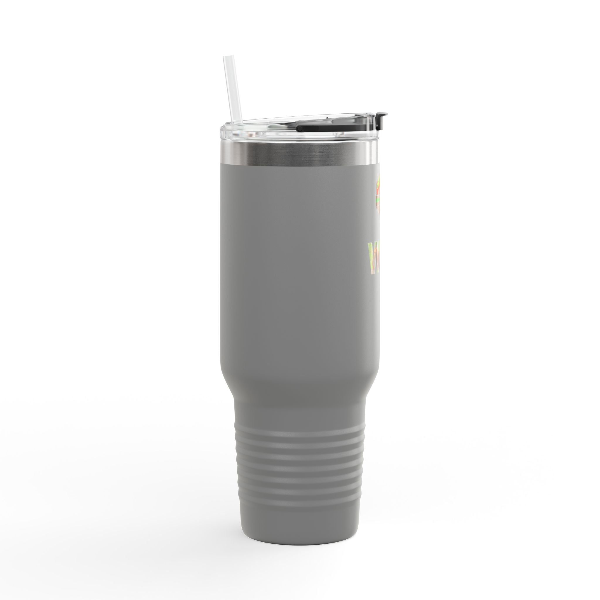 Insulated Travel Mug with Wildlife Theme, Perfect for Adventures, Camping, Road Trips, Personalized Travel Cup, Eco-Friendly Gift