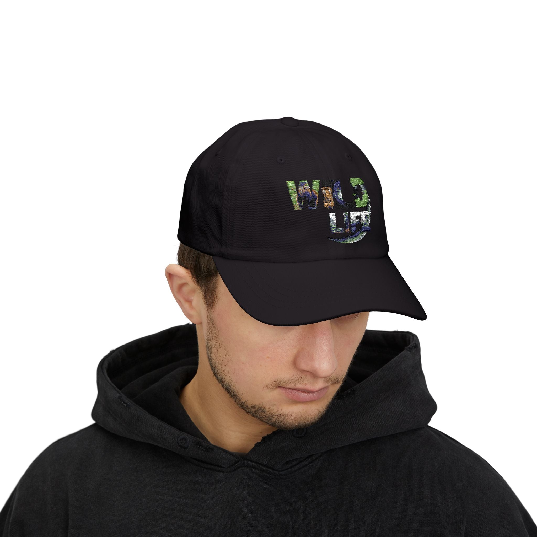 Wildlife Classic Dad Cap, Casual Hat for Nature Lovers, Unisex Outdoor Cap, Gift for Father's Day, Eco-Friendly Accessory