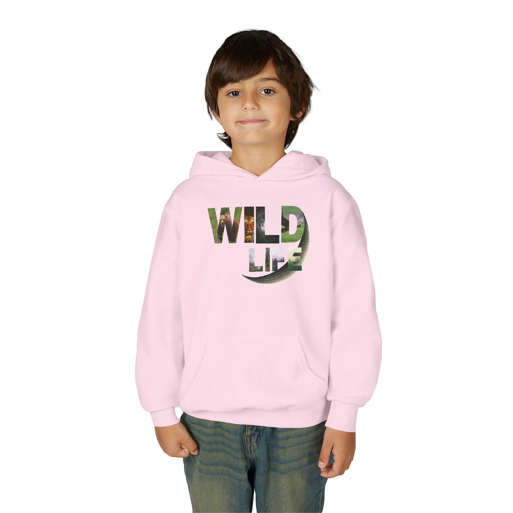 Youth Wildlife Hoodie - Perfect for Nature Lovers, Gifts for Kids, Outdoor Adventures, Everyday Wear, Eco-Friendly Apparel