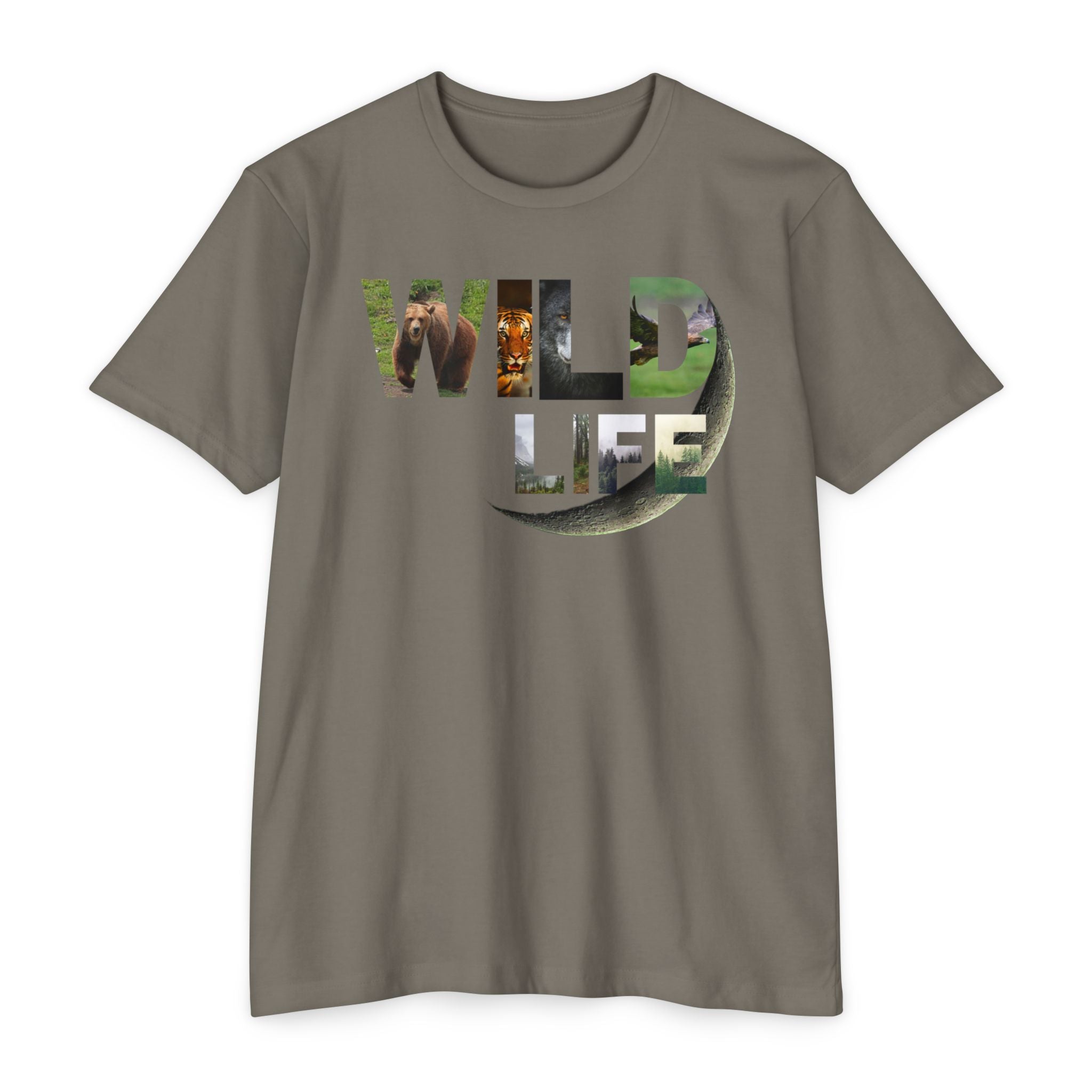 Nature-Inspired Wild Life Unisex Jersey T-Shirt, Eco-Friendly Apparel, Outdoor Adventure Tee, Animal Lover Gift, Casual Outfit