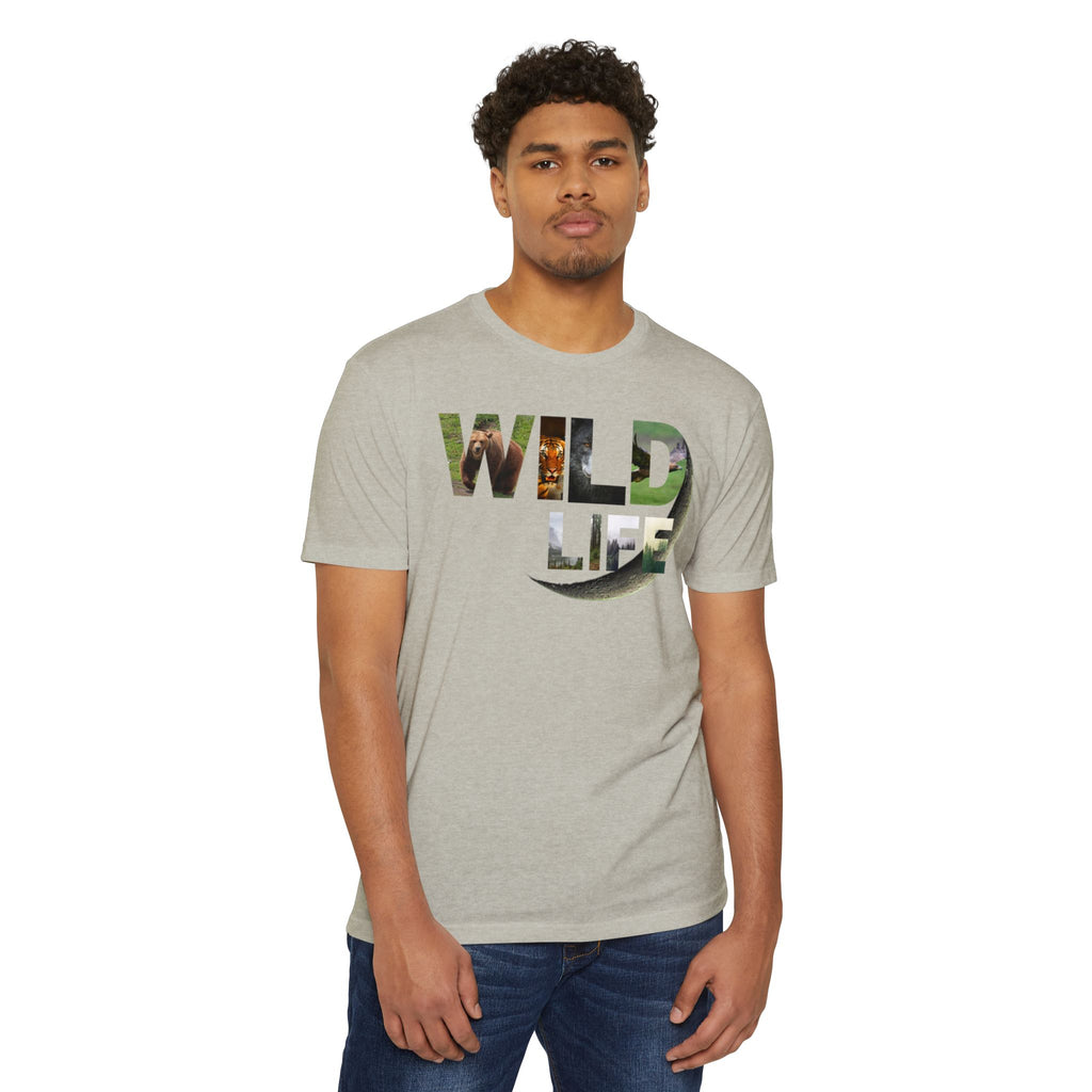 Nature-Inspired Wild Life Unisex Jersey T-Shirt, Eco-Friendly Apparel, Outdoor Adventure Tee, Animal Lover Gift, Casual Outfit