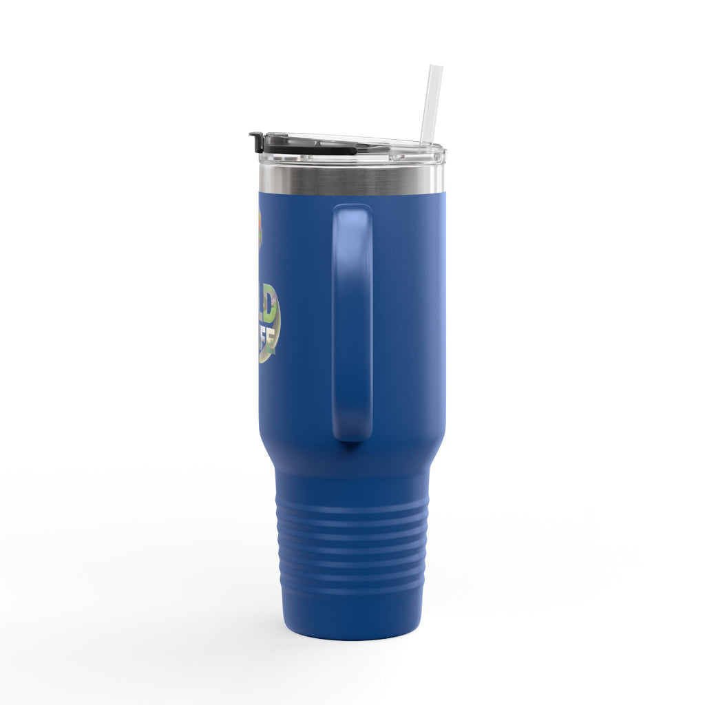 Insulated Travel Mug with Wildlife Theme, Perfect for Adventures, Camping, Road Trips, Personalized Travel Cup, Eco-Friendly Gift