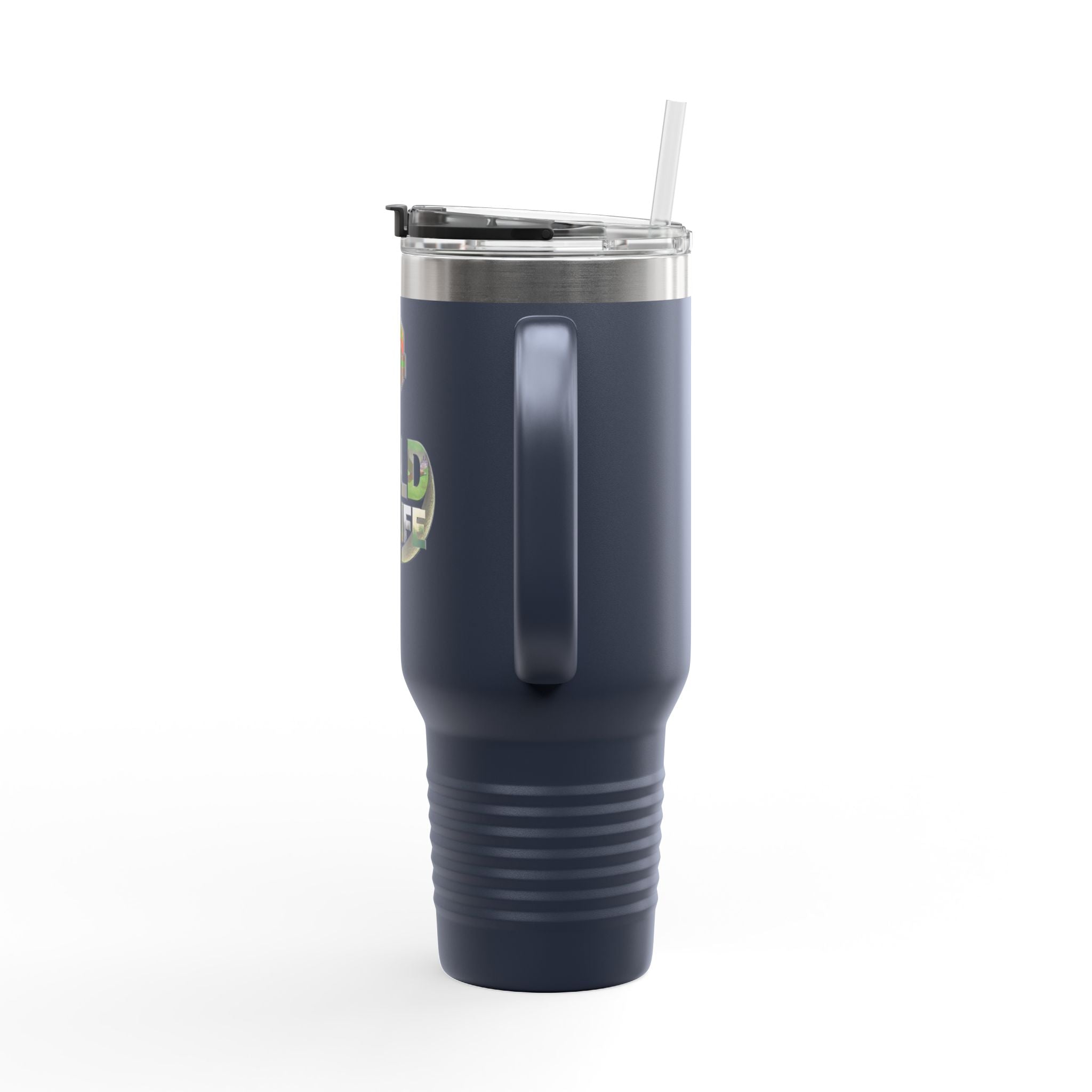 Insulated Travel Mug with Wildlife Theme, Perfect for Adventures, Camping, Road Trips, Personalized Travel Cup, Eco-Friendly Gift